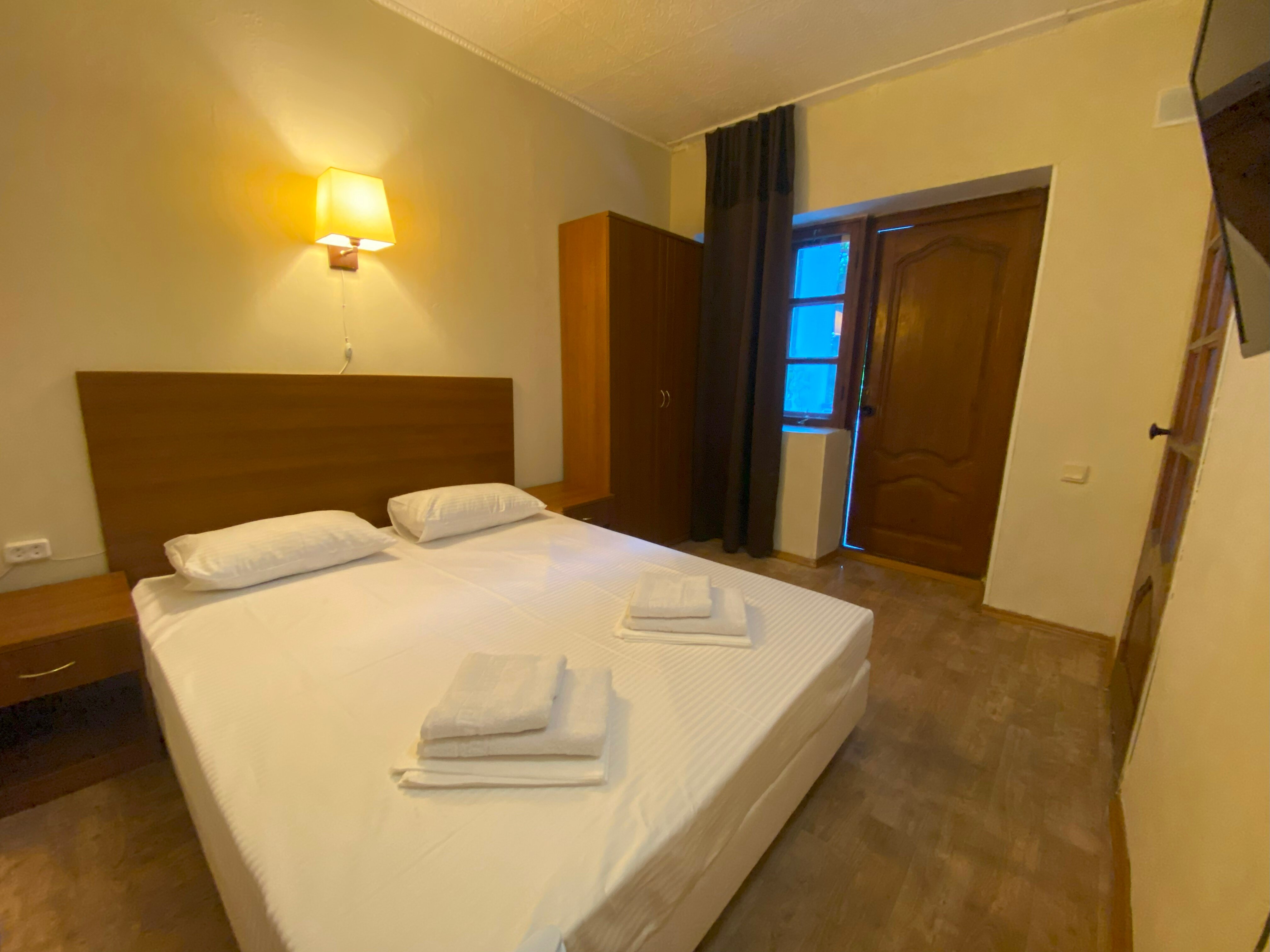 Двухместный номер с 1 кроватью и балконом