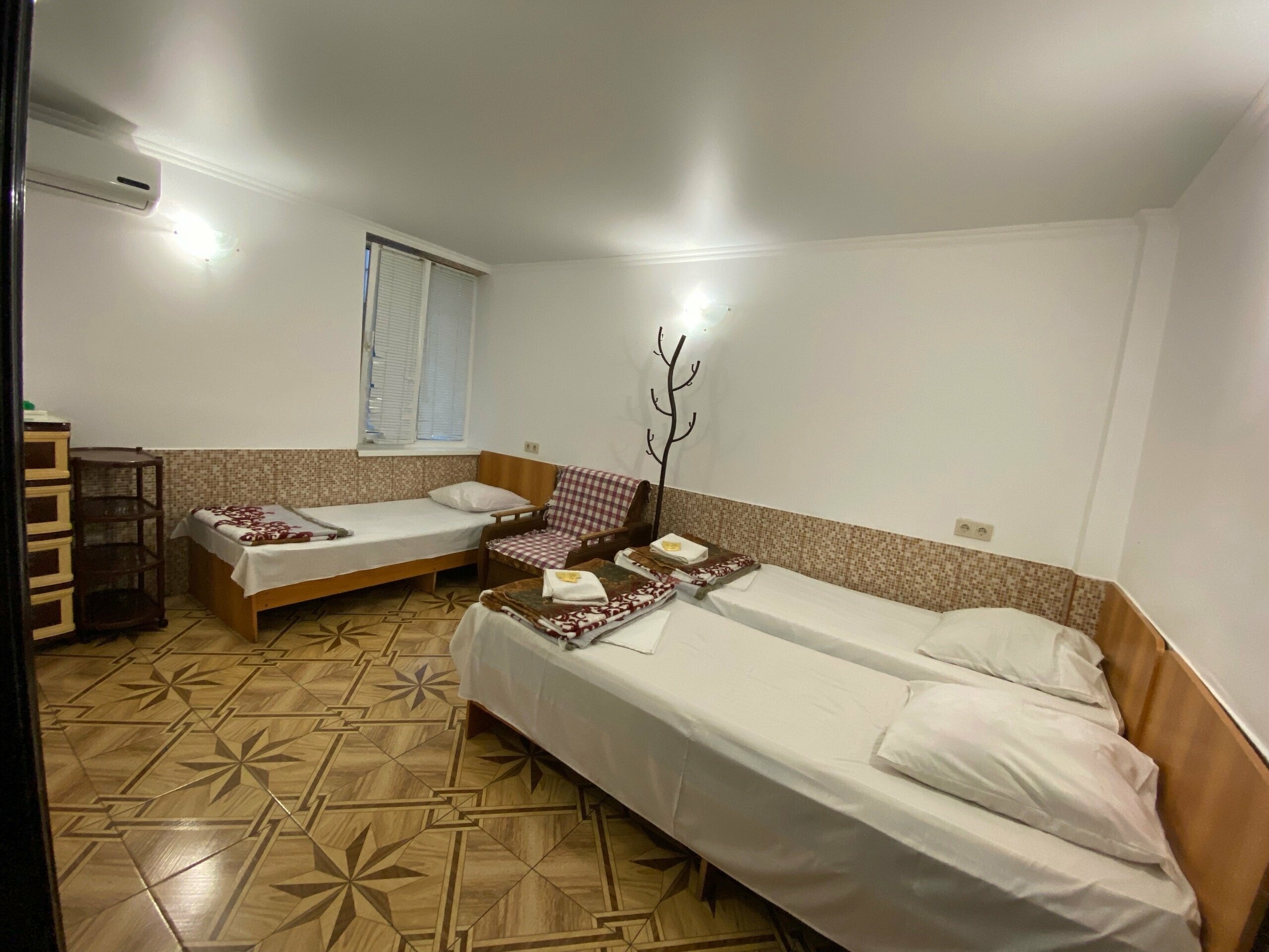 Бюджетный трехместный номер