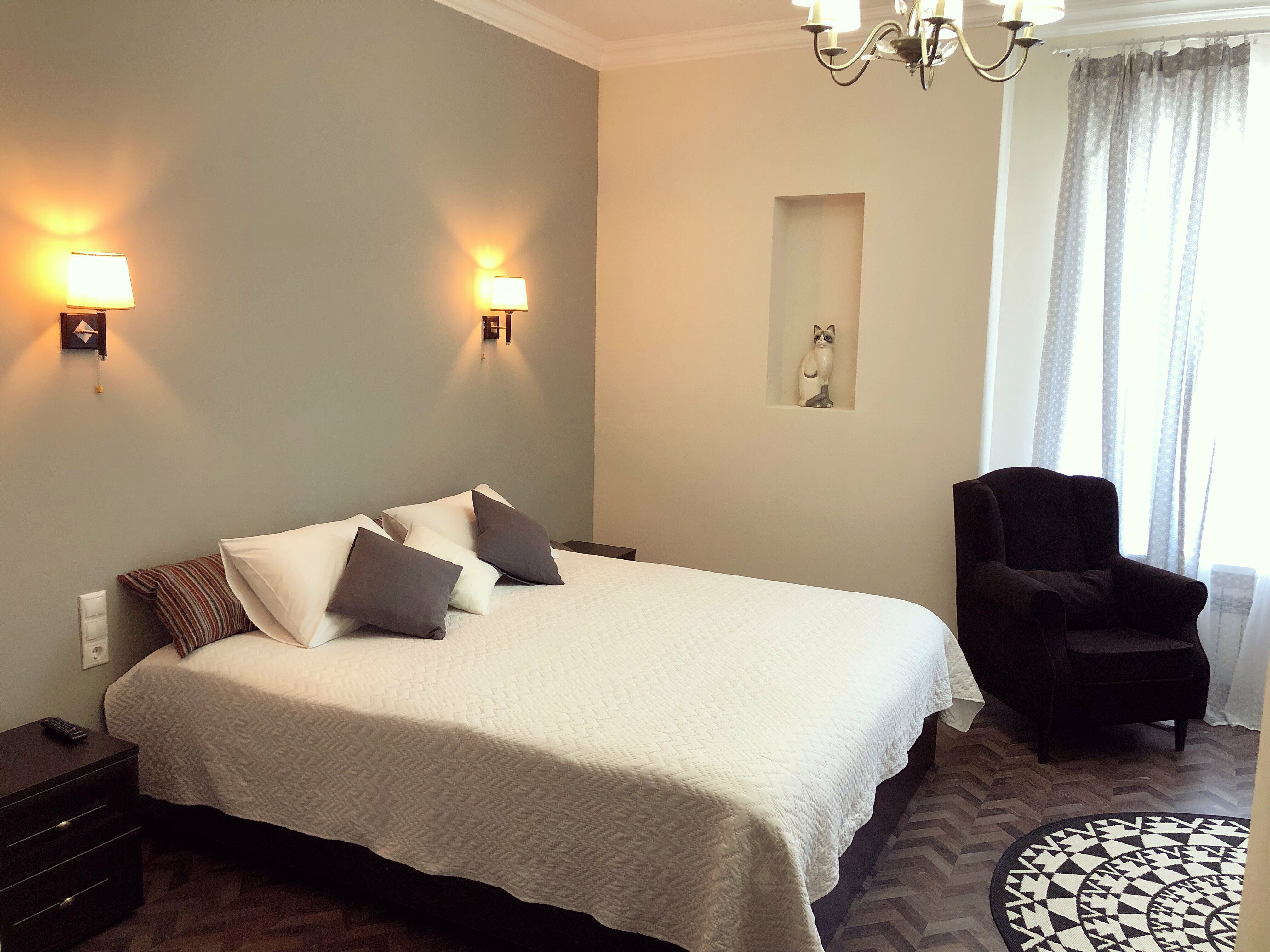 Улучшенный номер с кроватью размера «king-size»