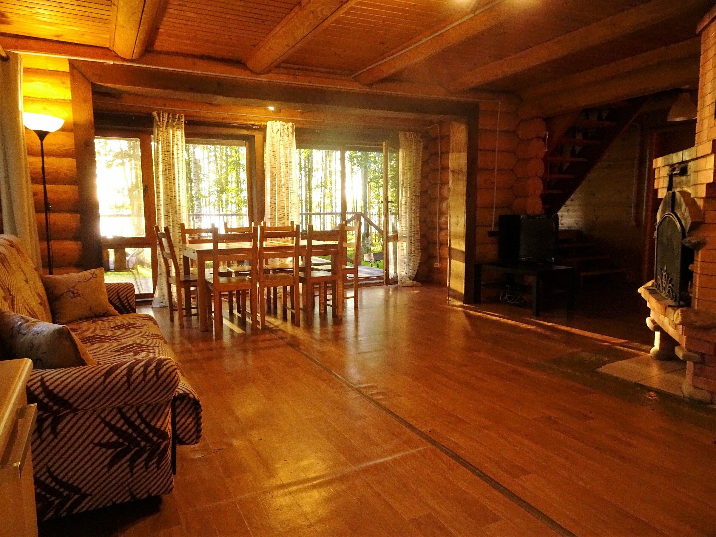 Коттедж с видом на озеро