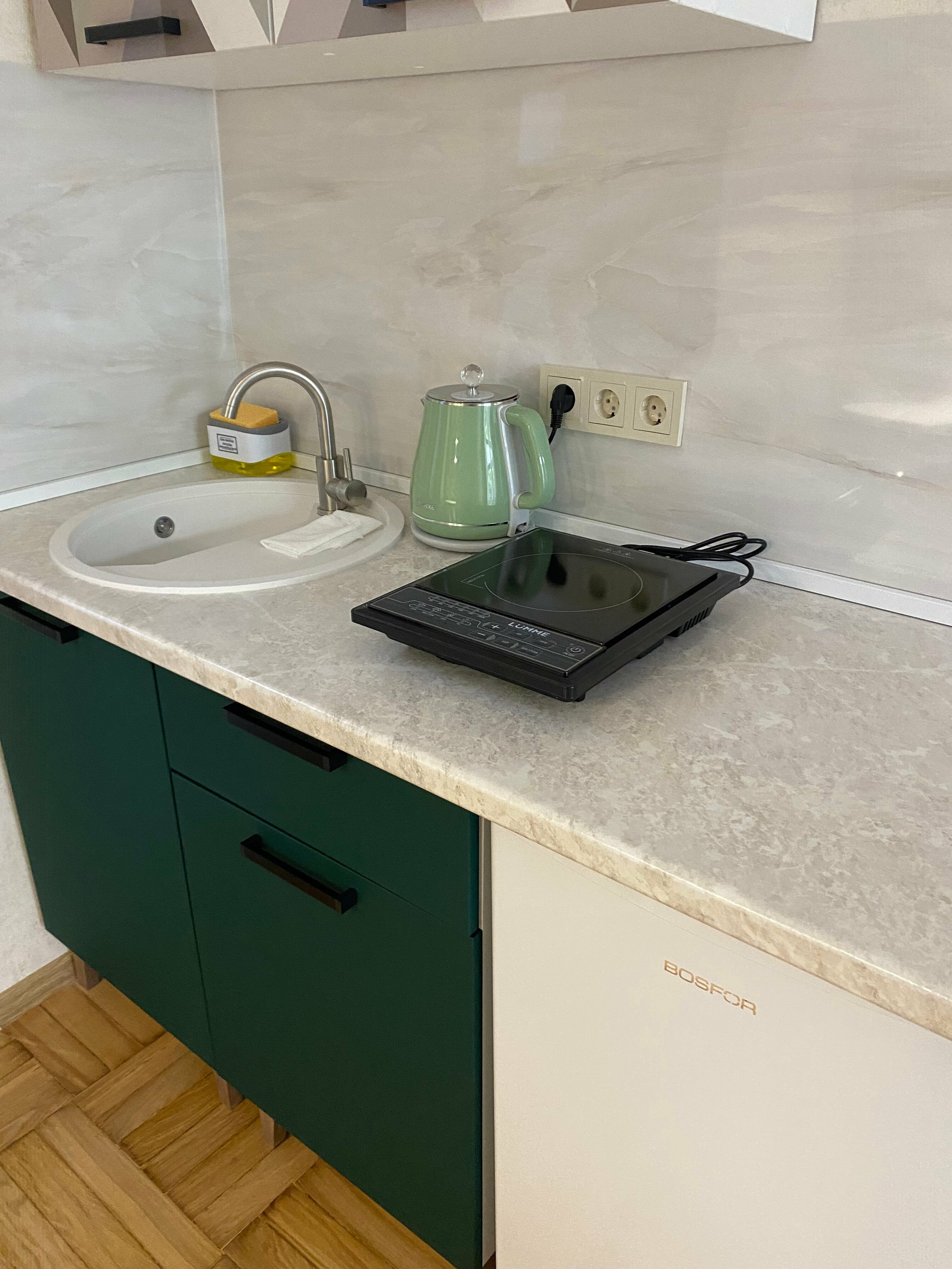 Студия с 2 раздельными кроватями