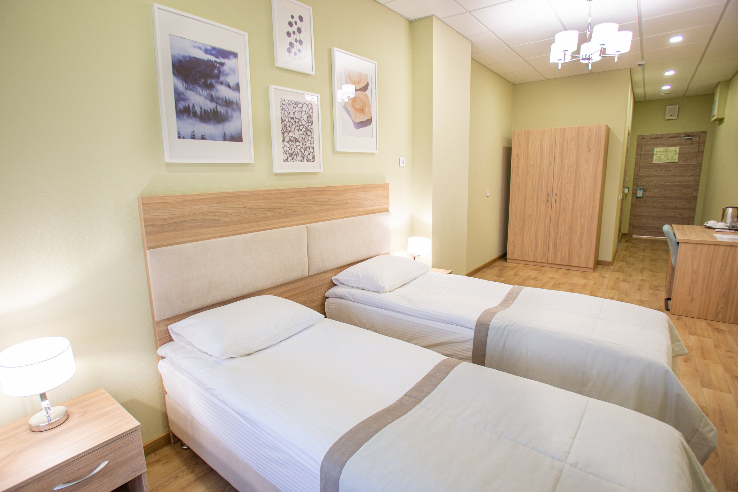 Бюджетный двухместный номер с 2 отдельными кроватями