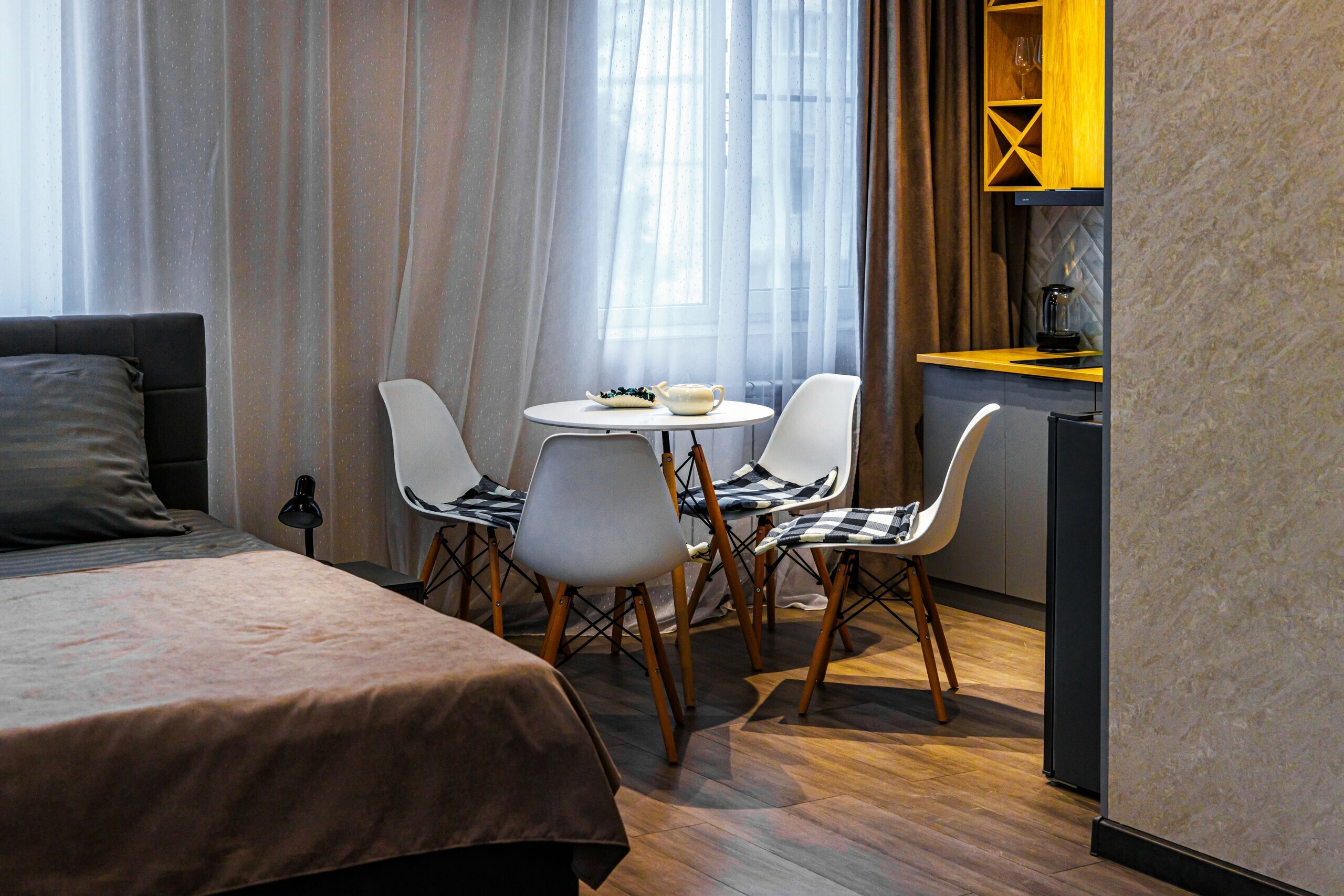 Cемейный номер с собственной ванной комнатой