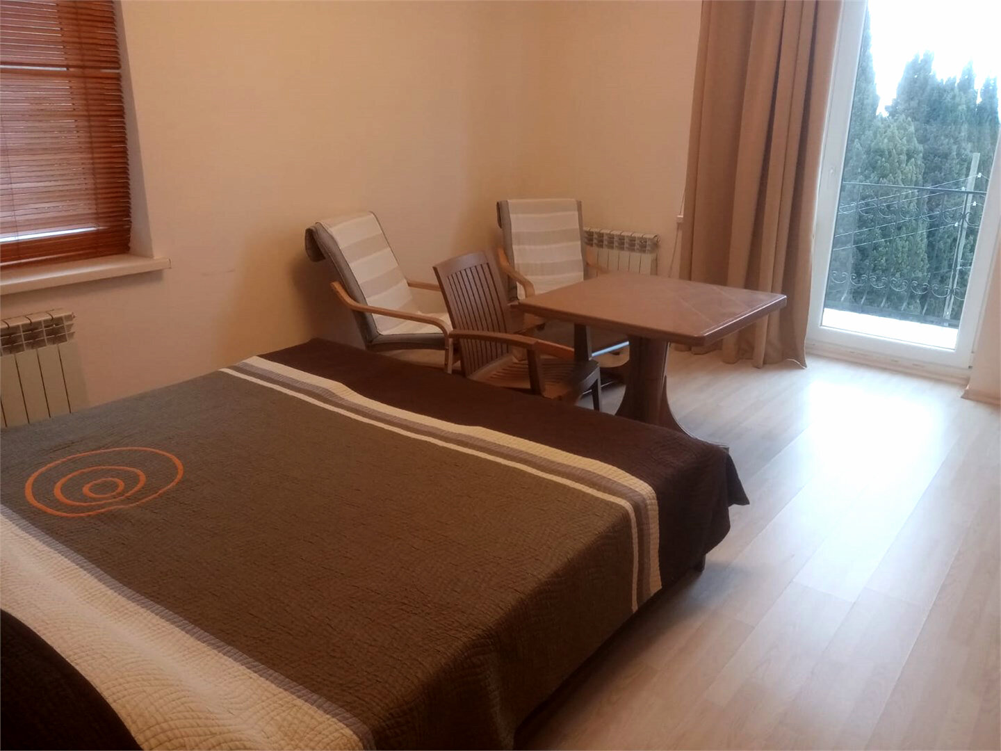 23 Люкс 2 комнаты, балкон, вид на море