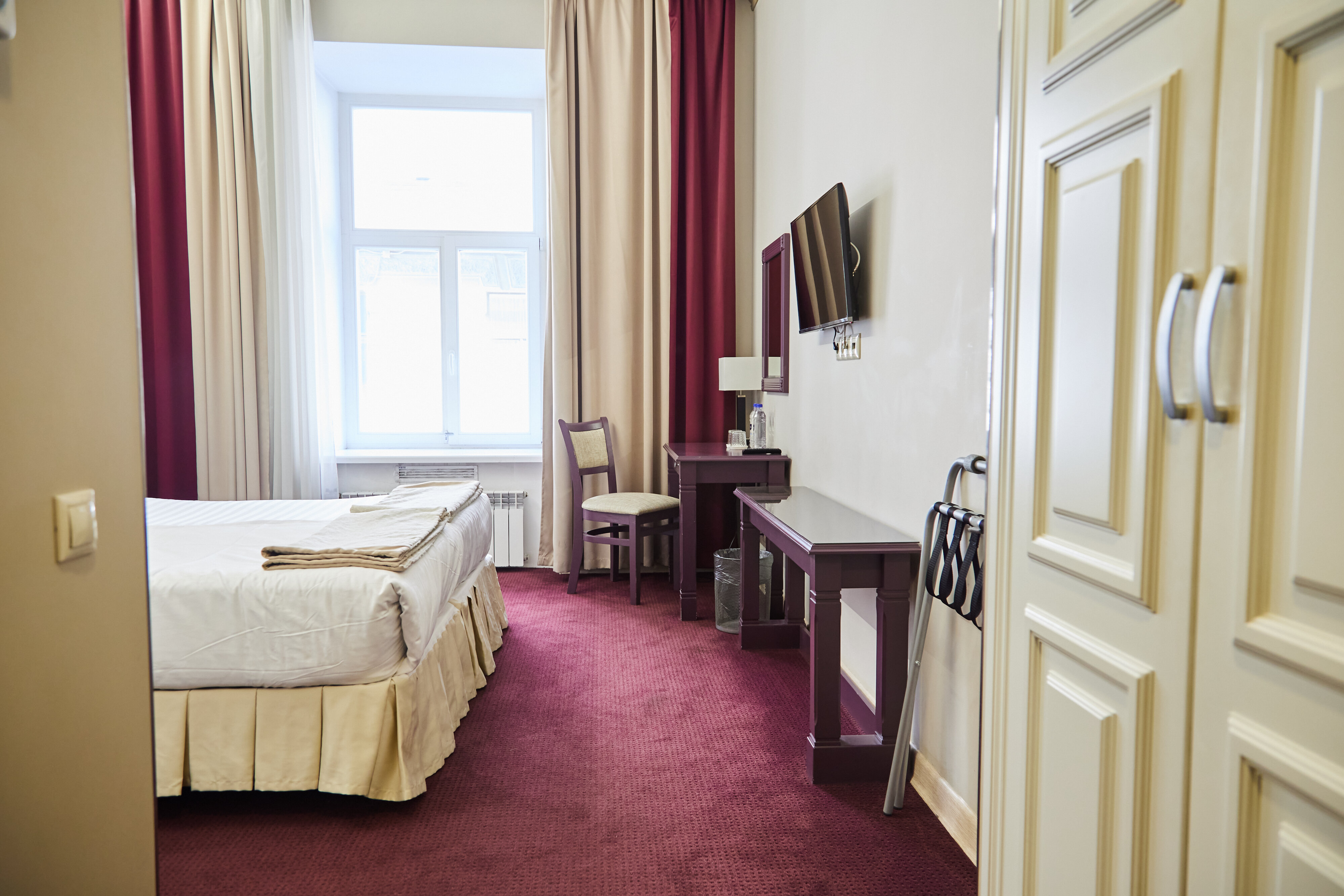 Двухместный номер с 1 кроватью или 2 отдельными кроватями, вид на город