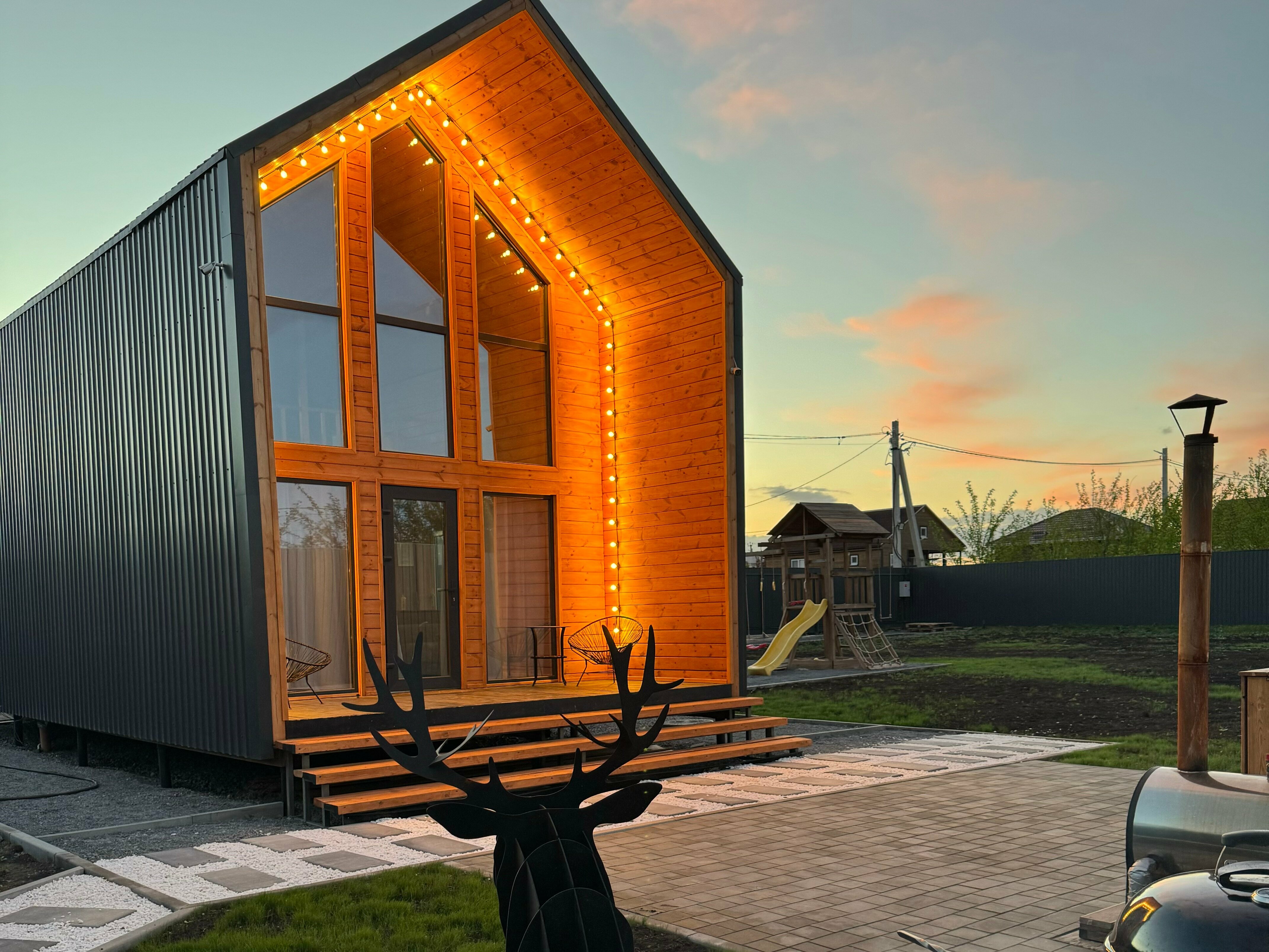 Семейный номер с террасой