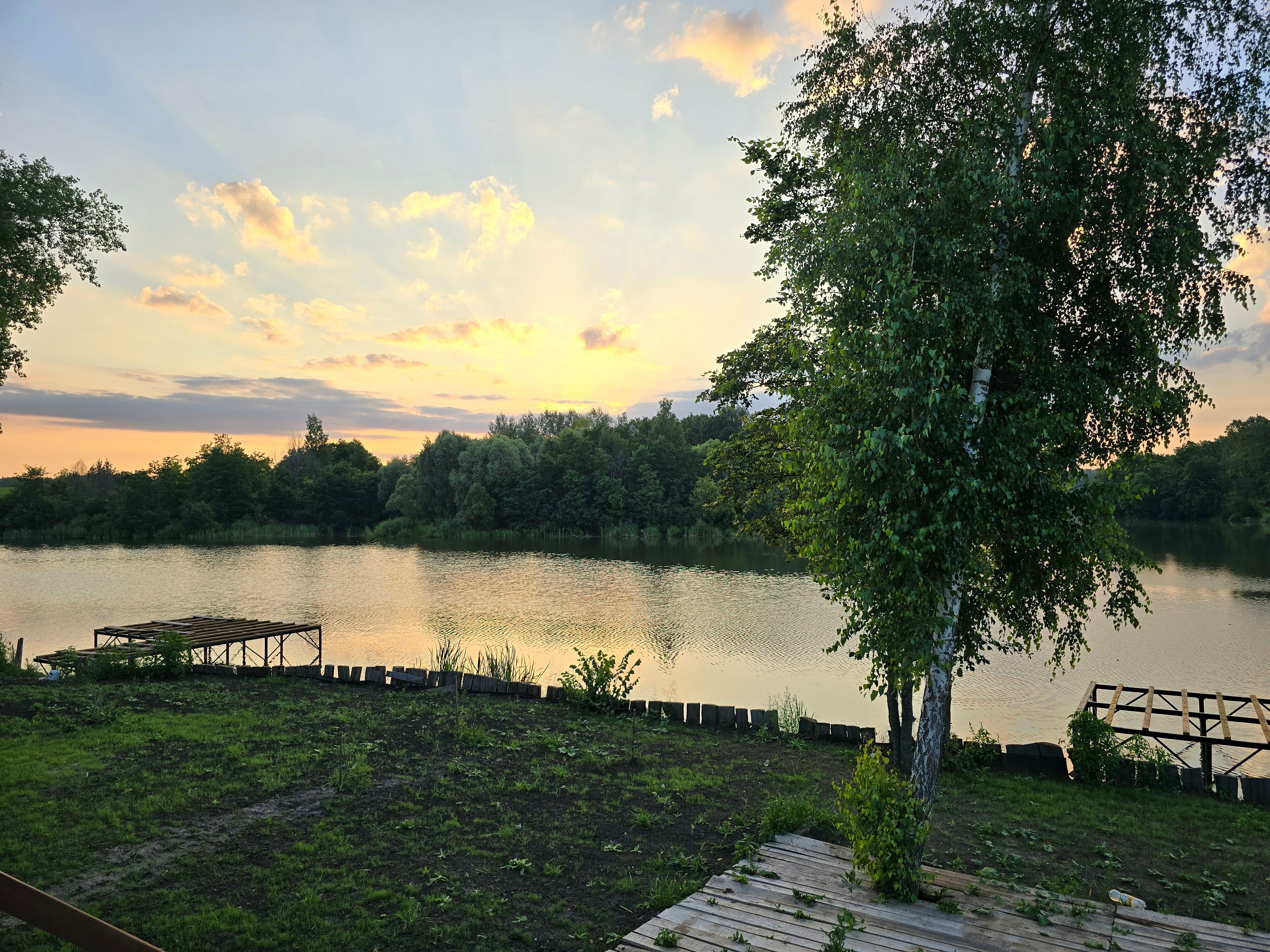 Коттедж с видом на озеро