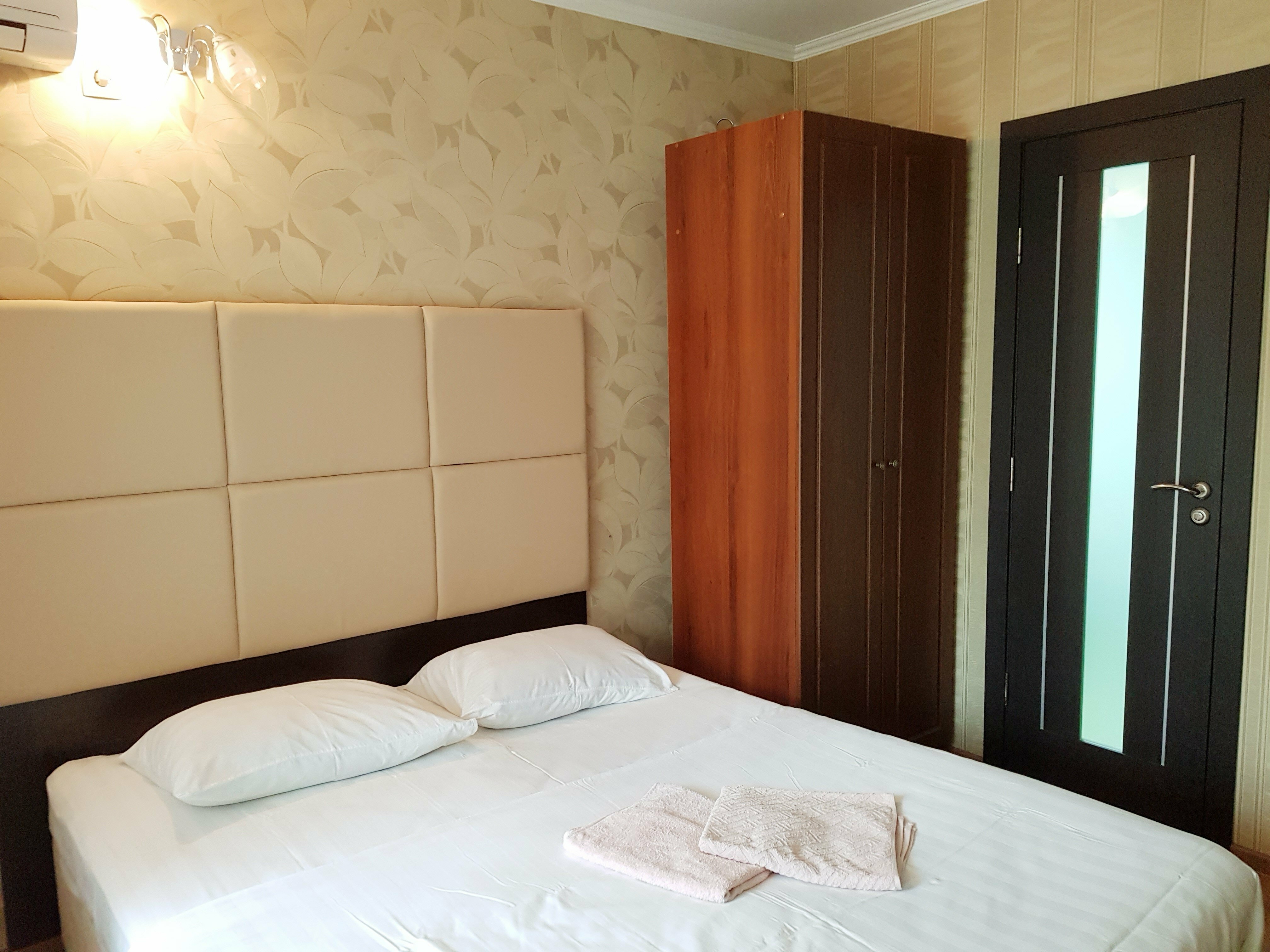 Двухместный номер с 1 кроватью и балконом