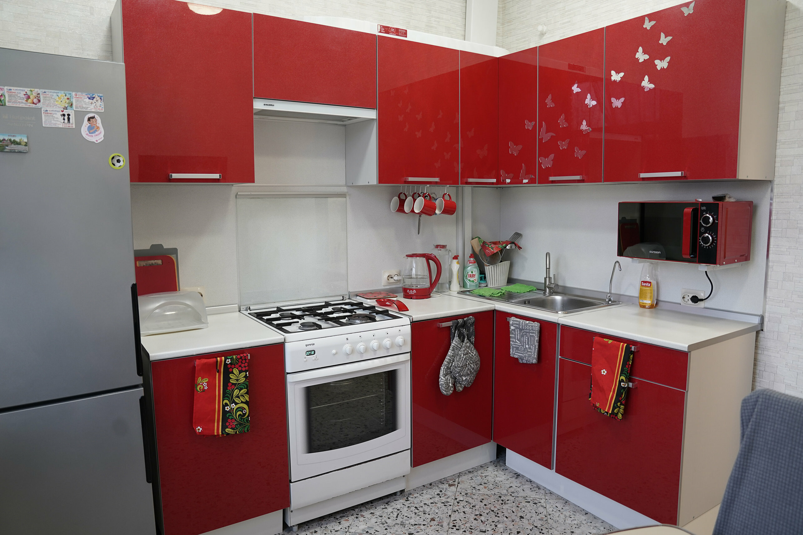 Cемейный номер с собственной ванной комнатой