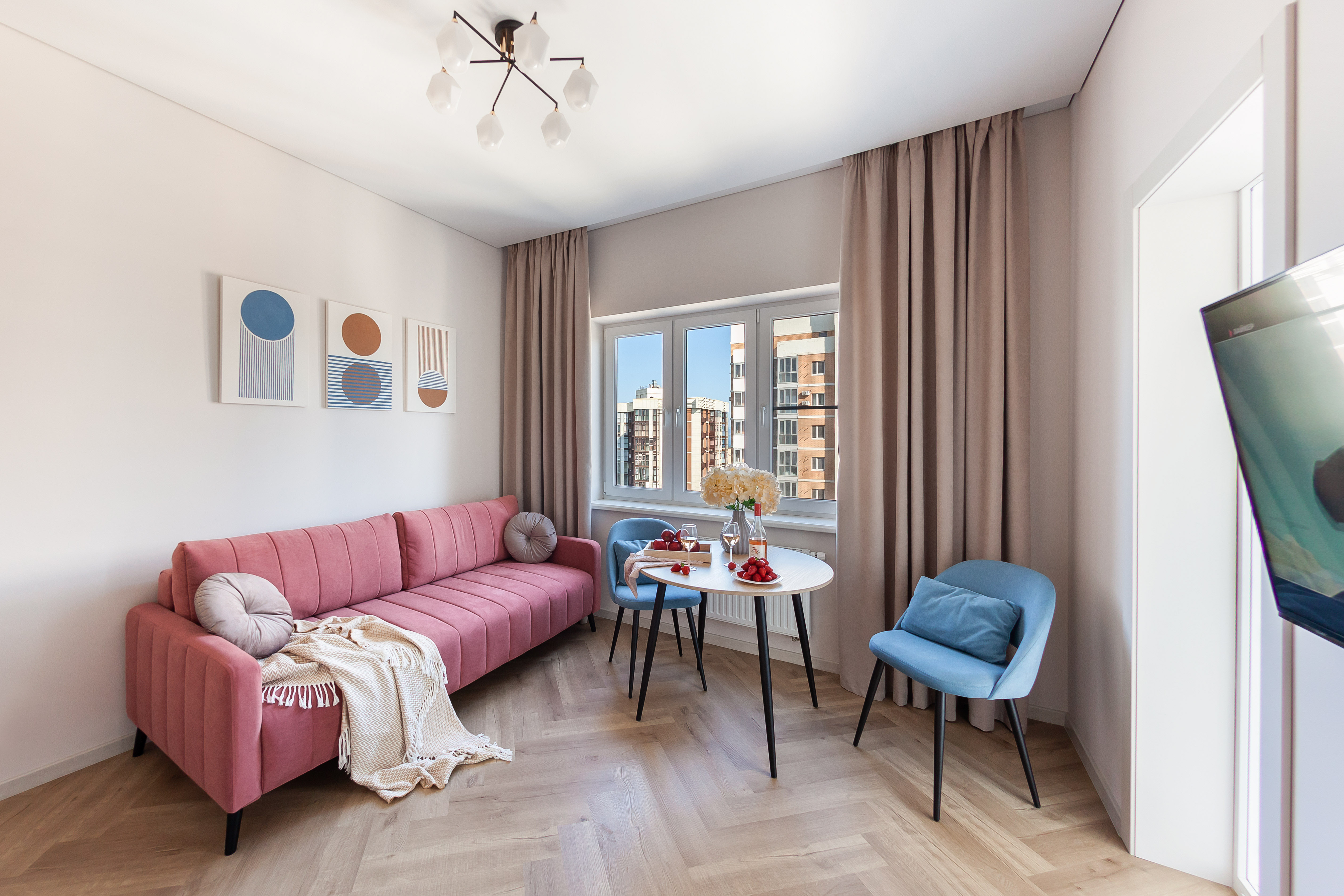 Апартаменты с 1 спальней