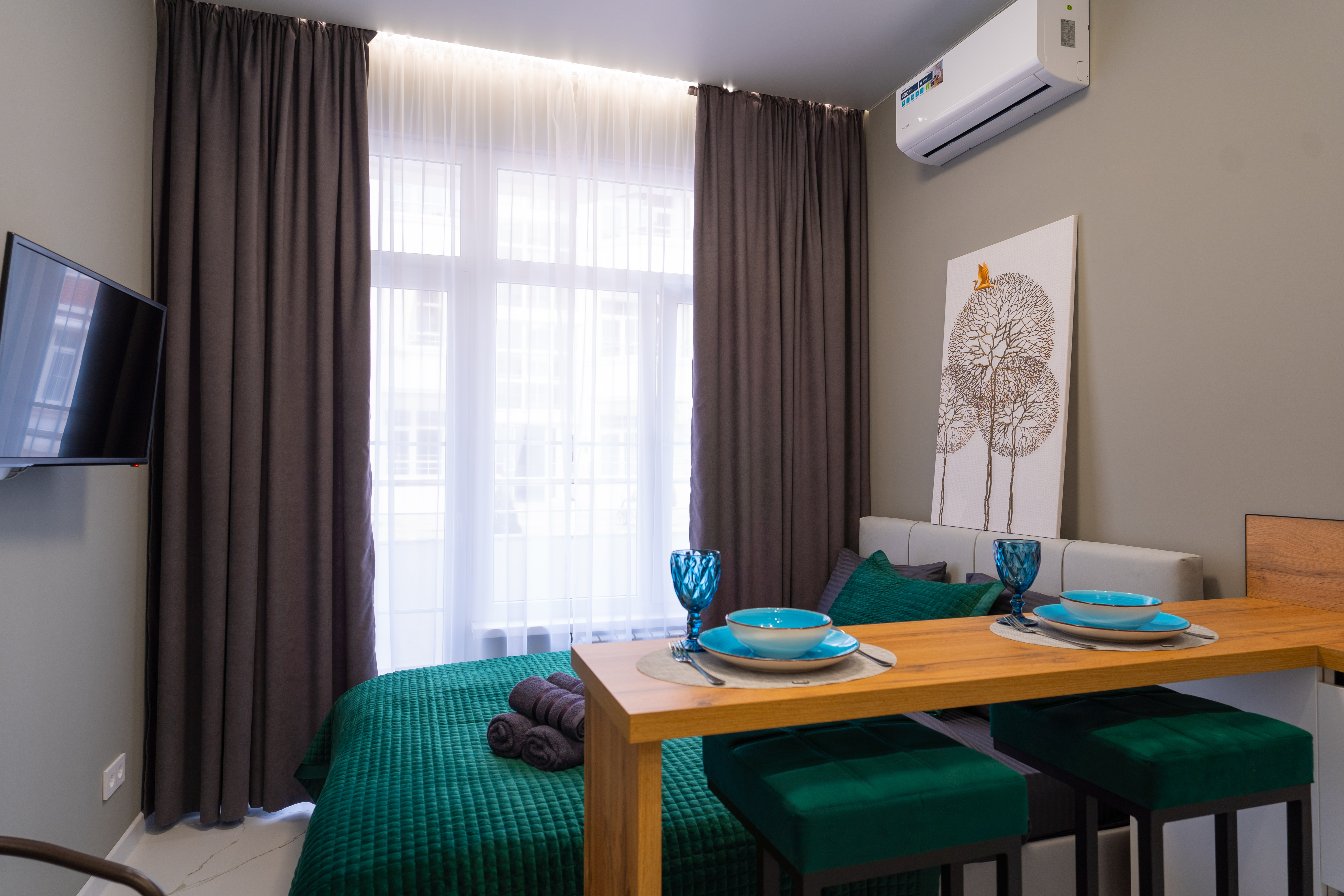 Апартаменты с балконом