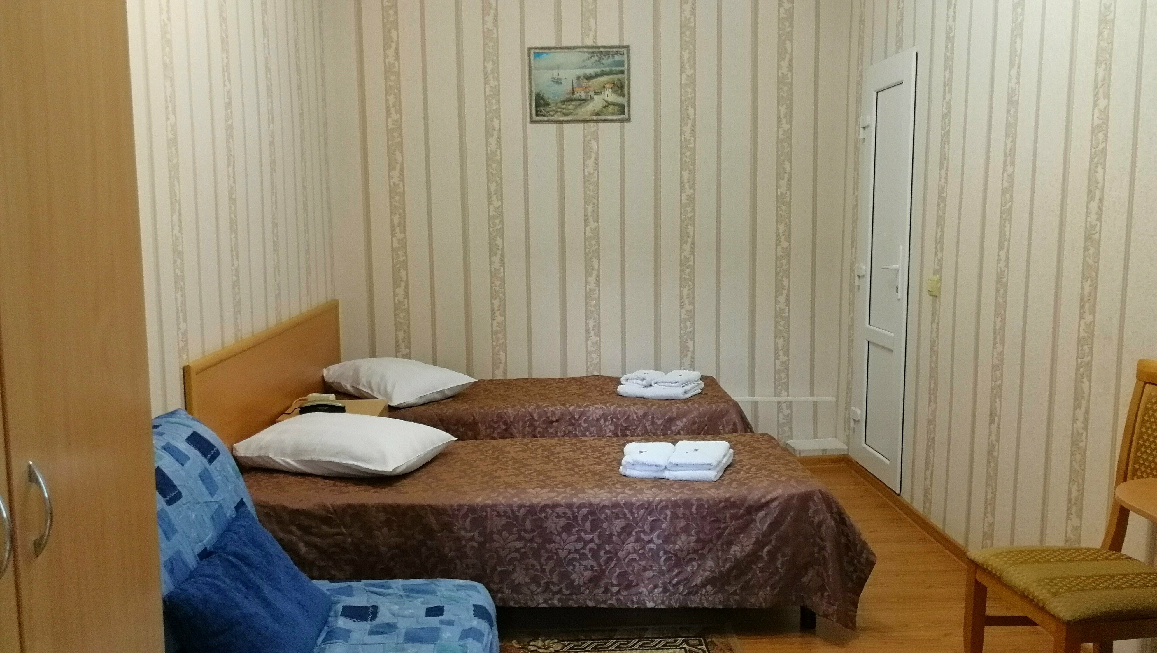 Двухместный номер с 1 кроватью или 2 отдельными кроватями и террасой