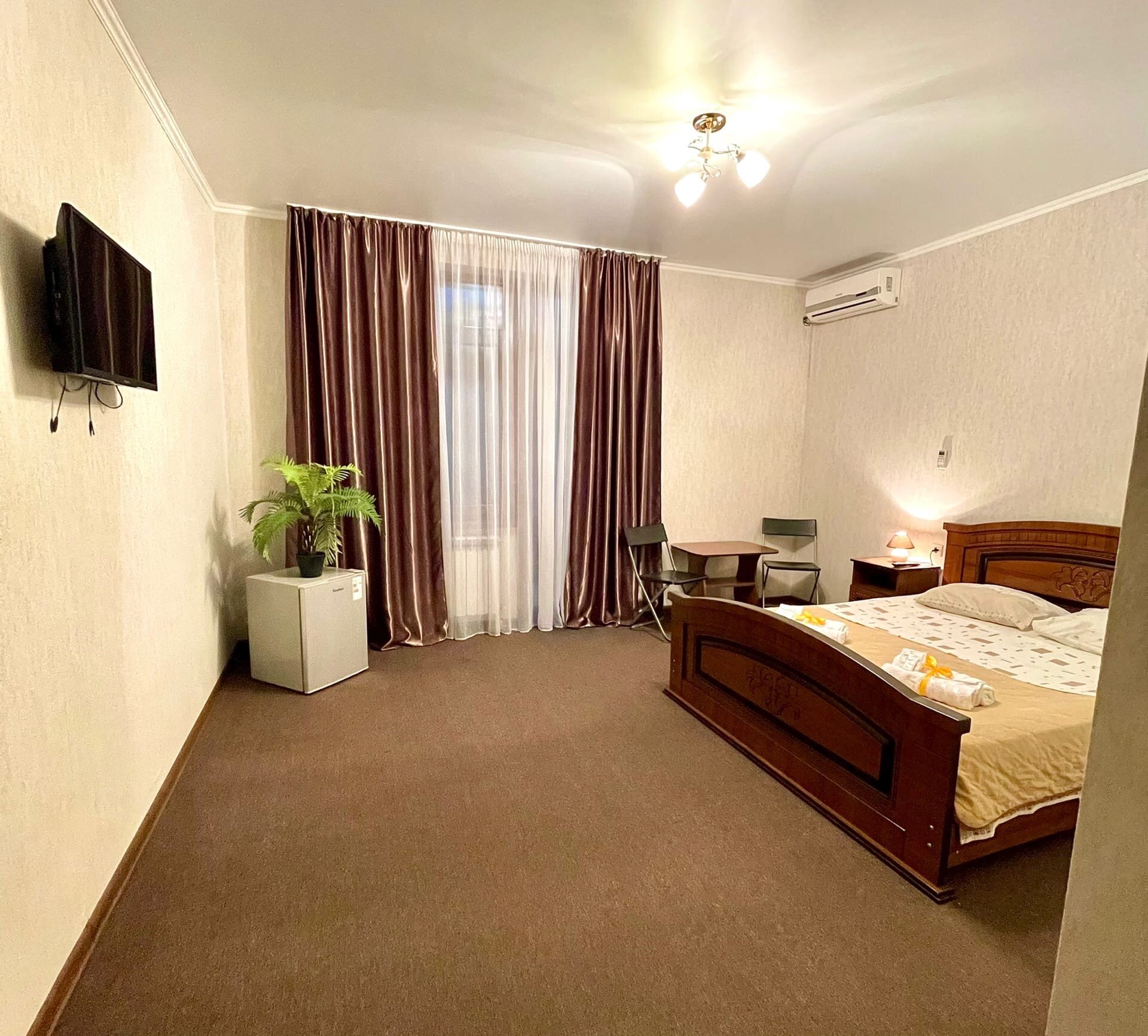 Двухместный номер с 1 кроватью и балконом