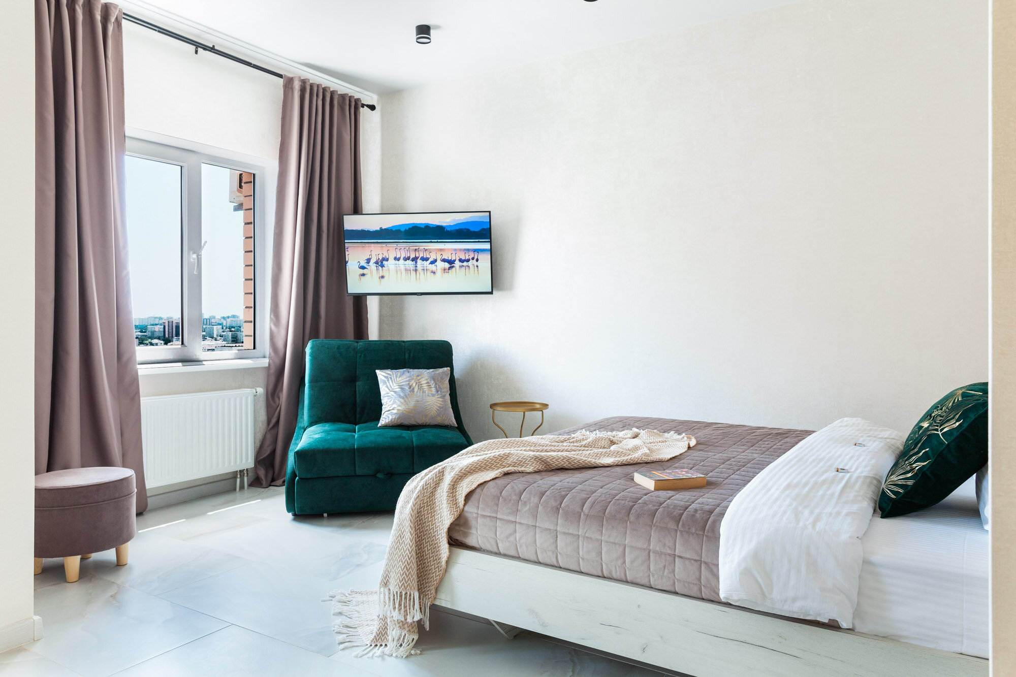 Апартаменты-студия с видом на море