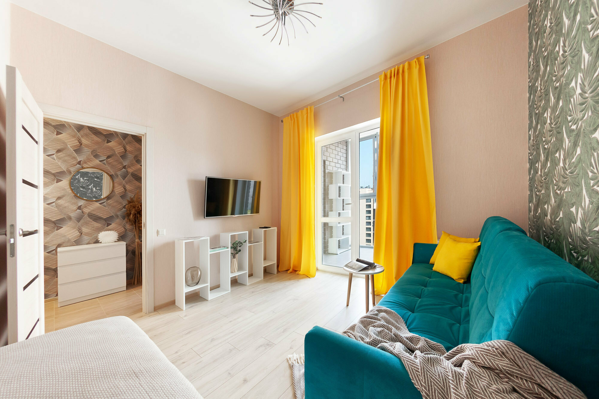 Апартаменты с 1 спальней