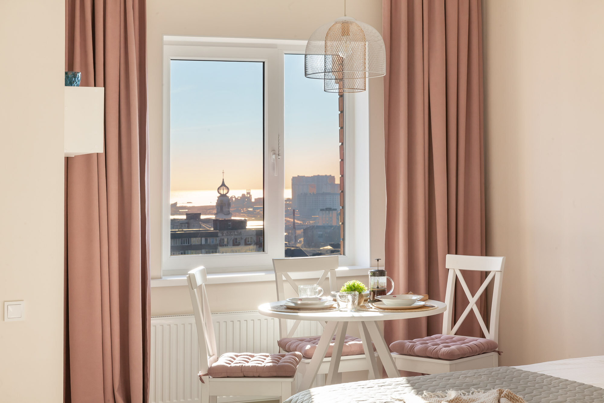 Апартаменты-студия с видом на море