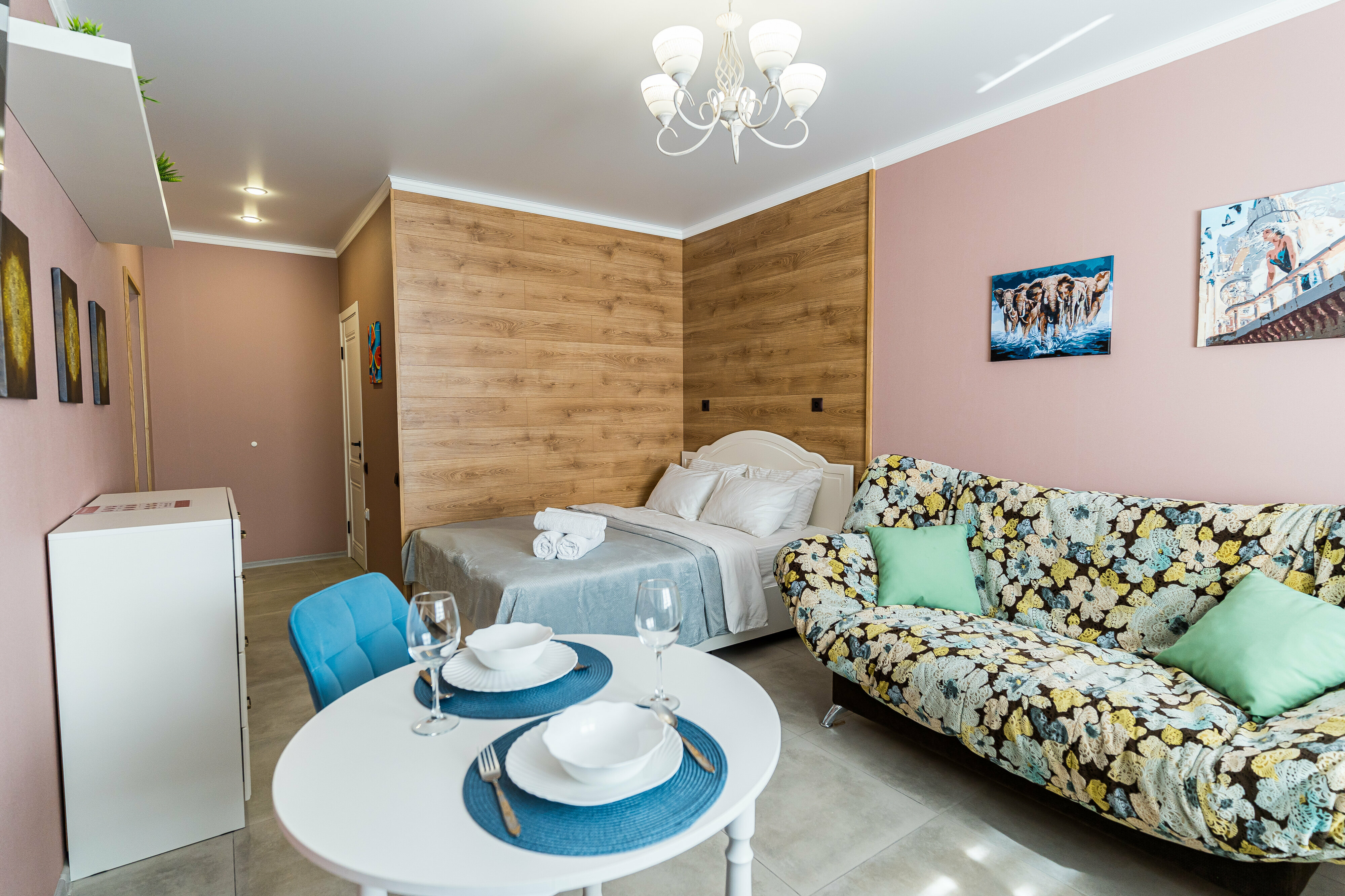 Апартаменты с душем