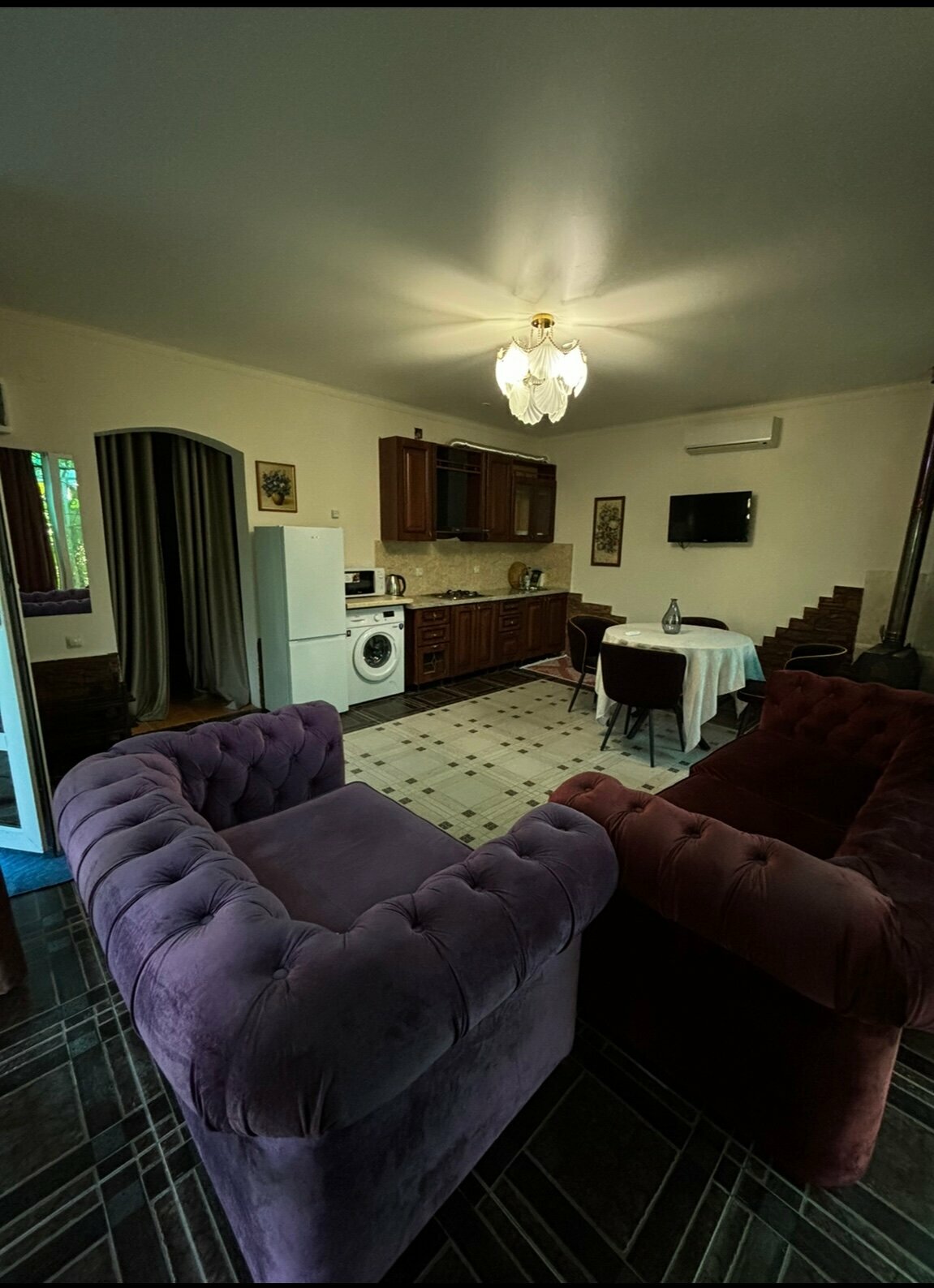 Апартаменты с видом на сад