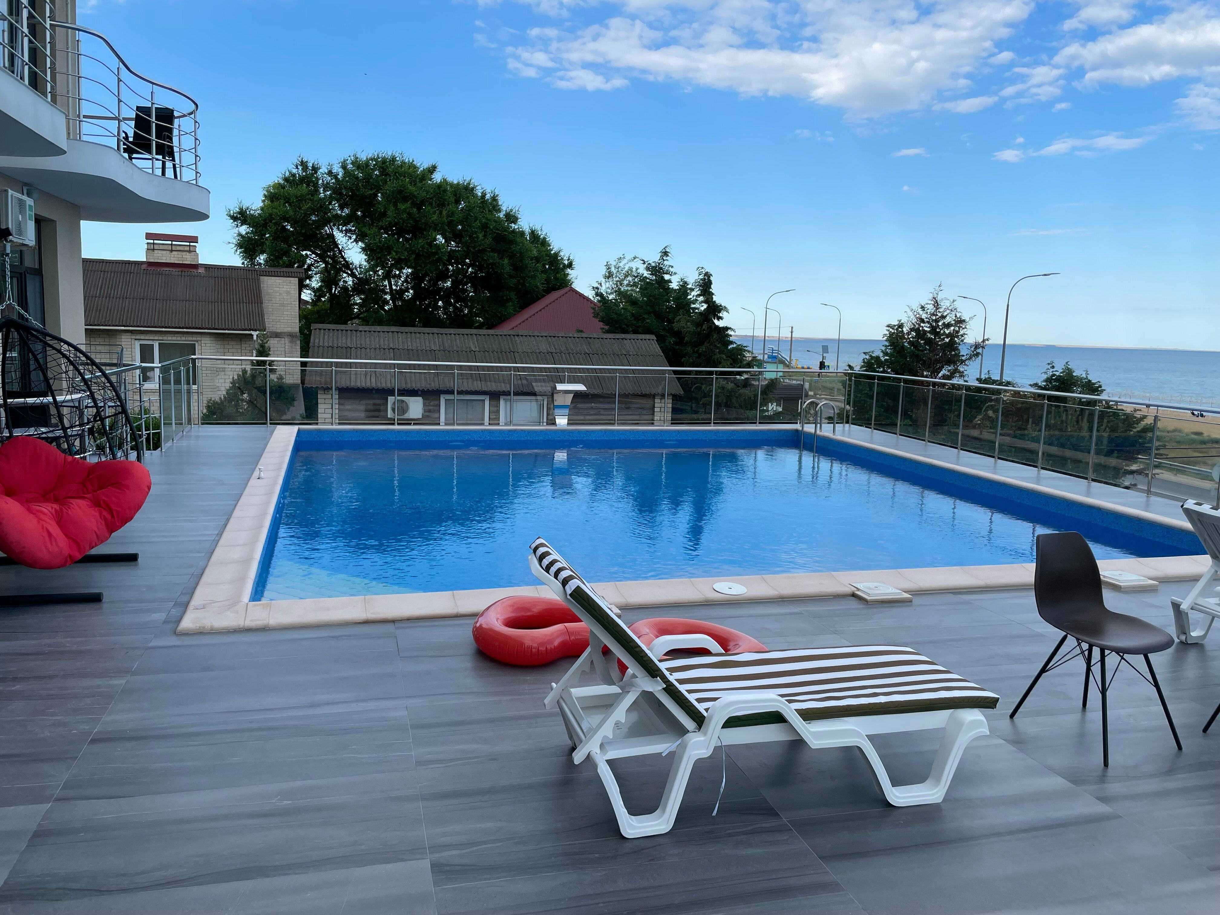 Трехместный номер Делюкс с видом на море