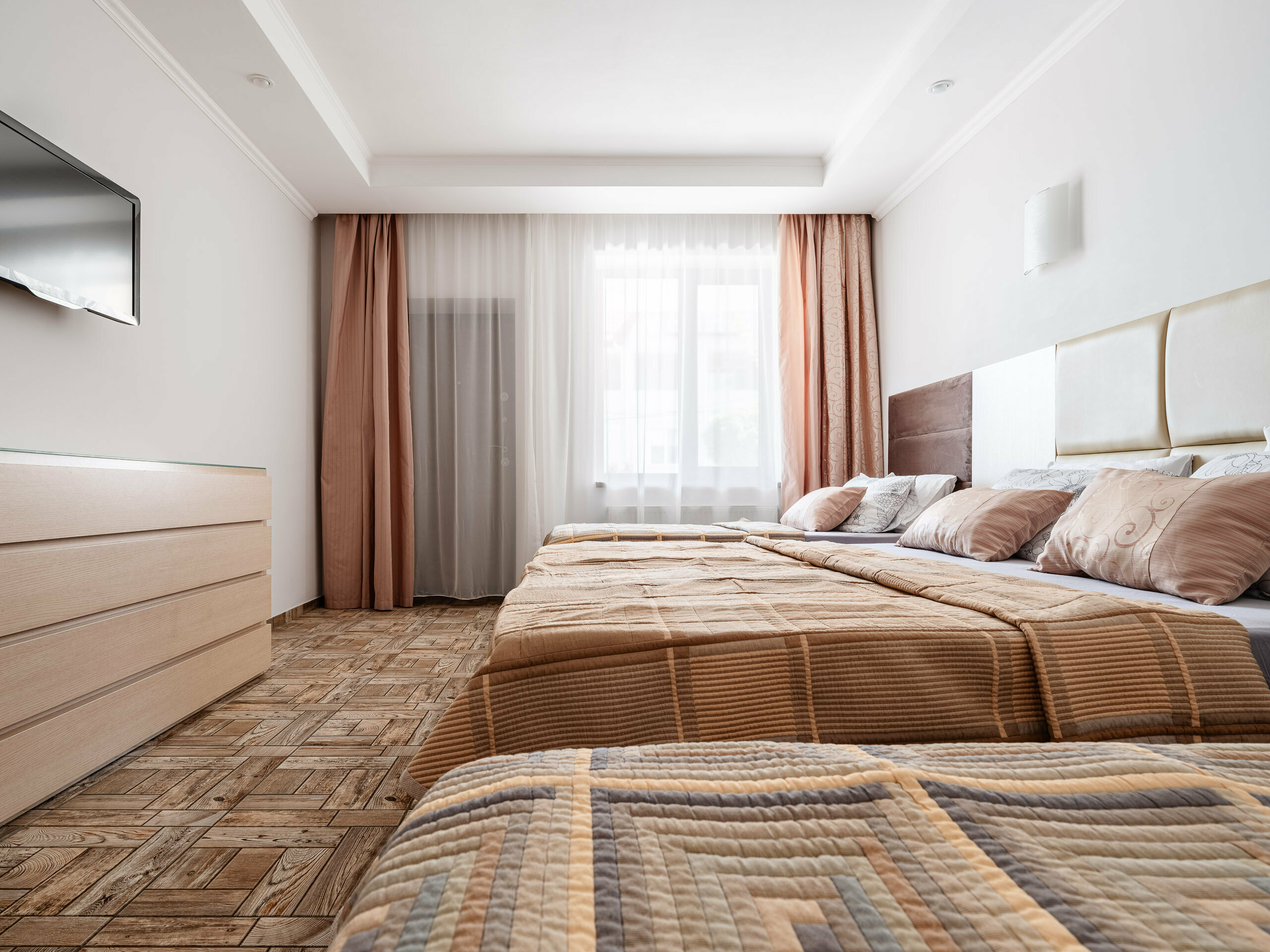 Четырехместный номер с балконом