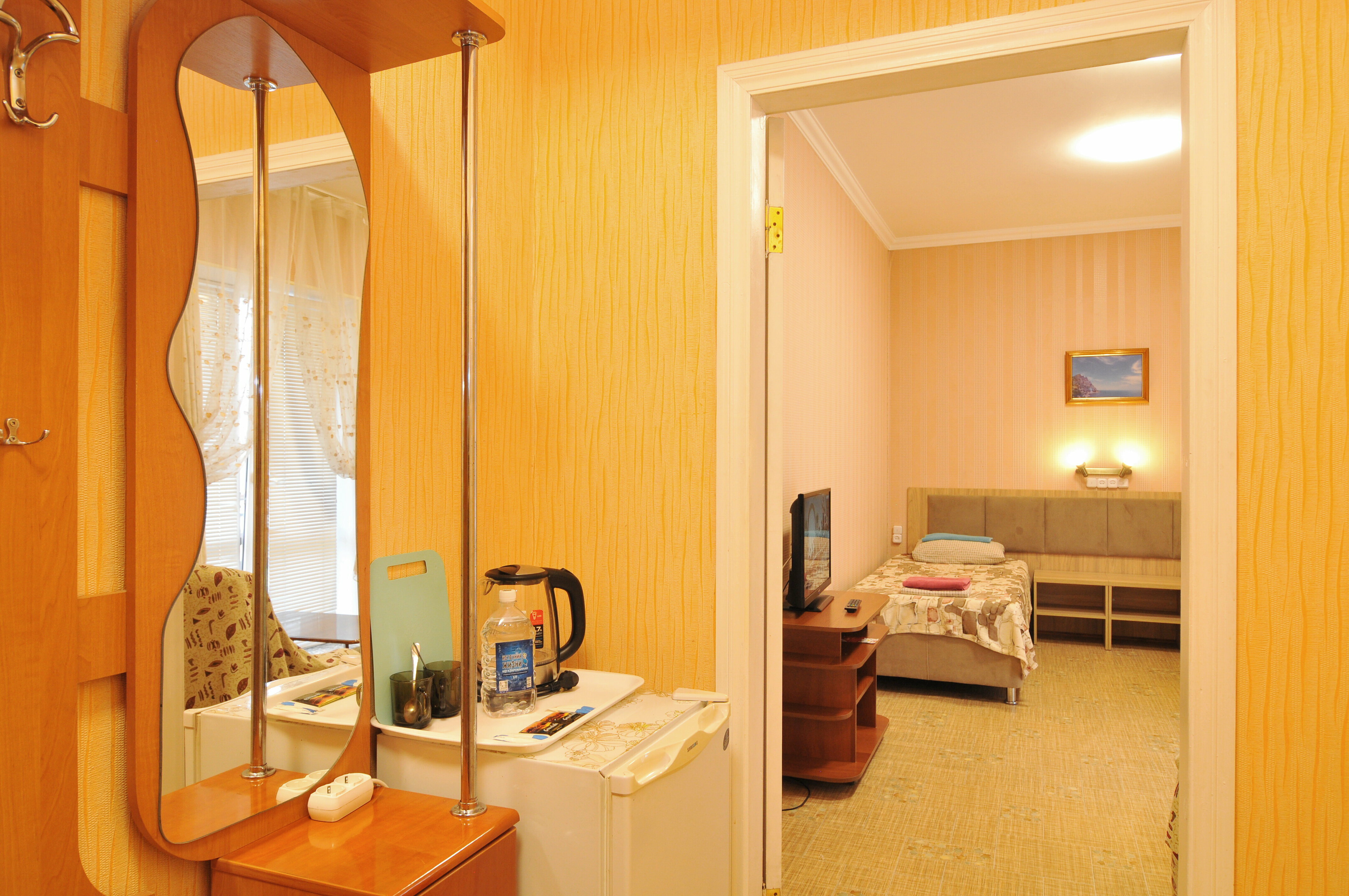 Двухместный номер с 1 кроватью или 2 отдельными кроватями и балконом