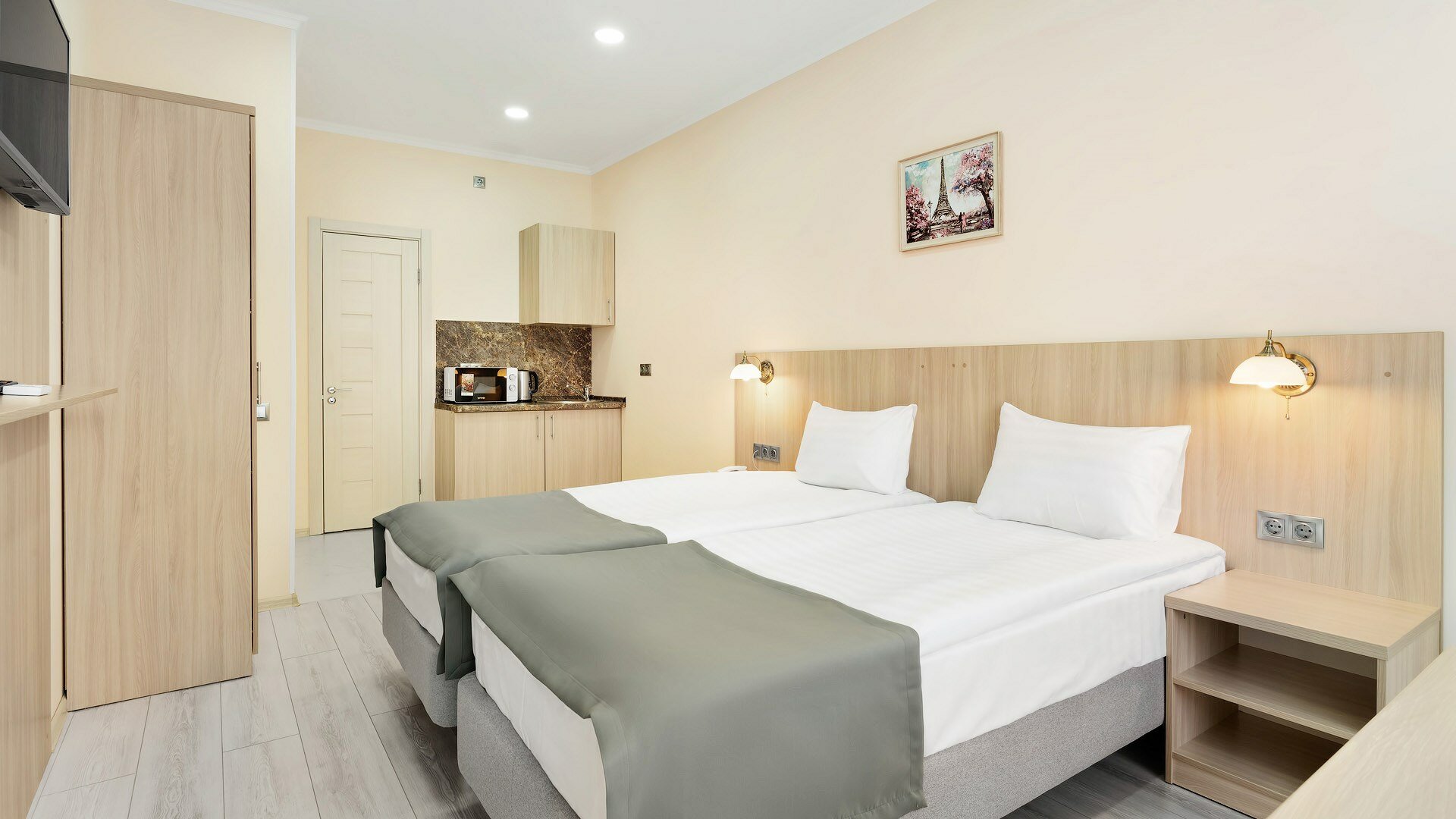 Двухместный номер с 2 отдельными кроватями