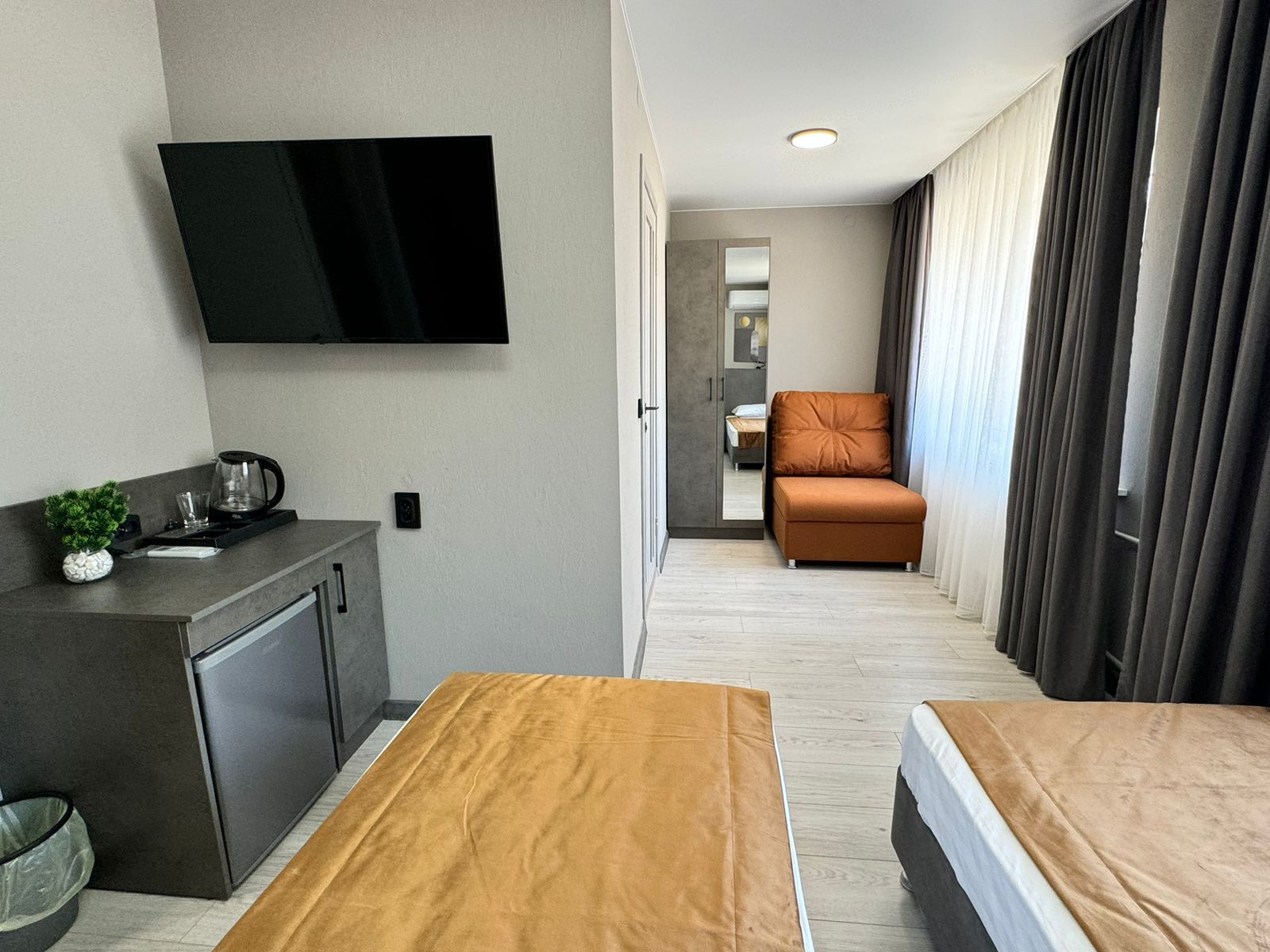 Двухместный номер с 2 отдельными кроватями и ванной