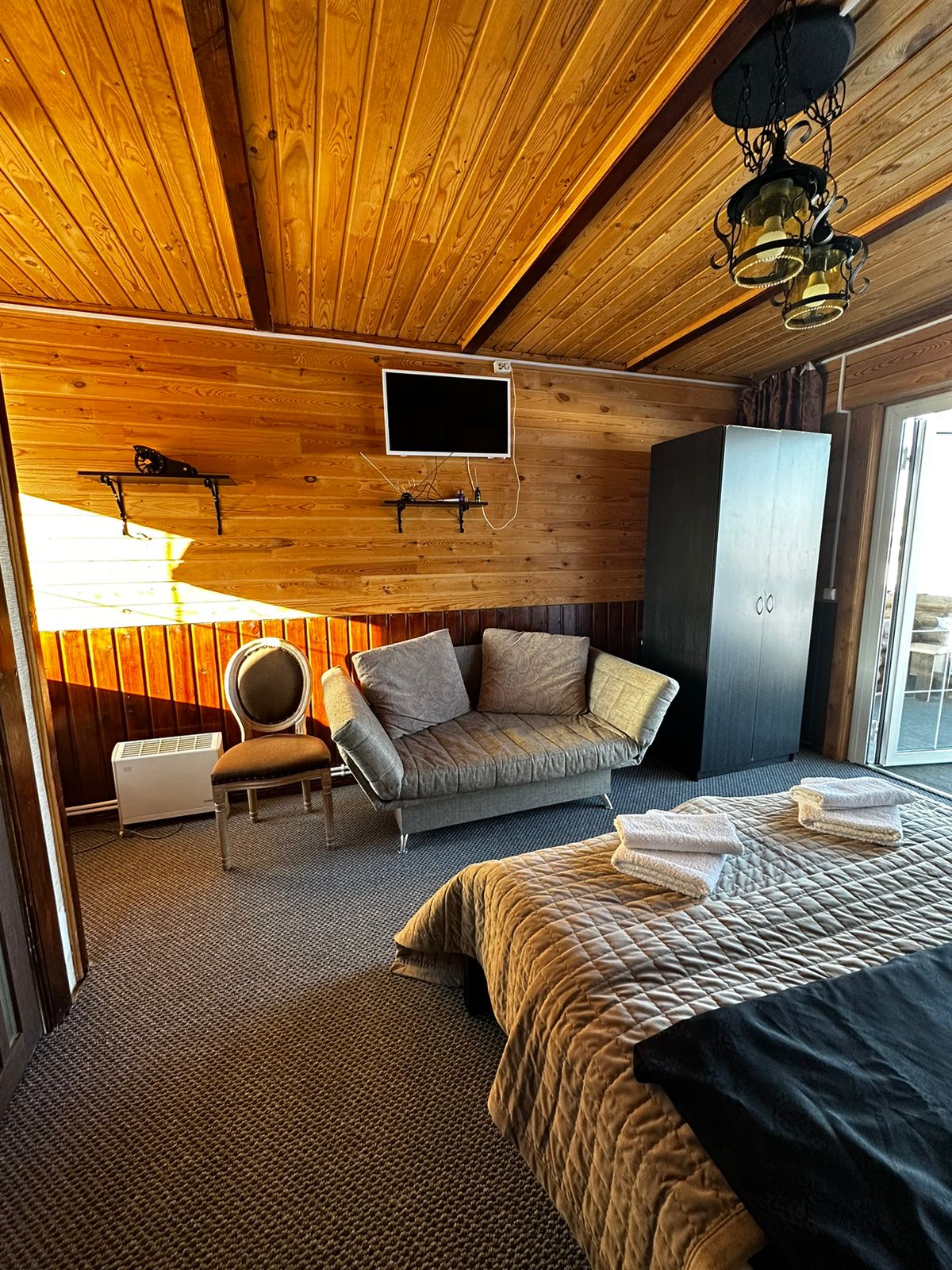 Двухместный номер Делюкс с 1 кроватью и балконом, вид на море