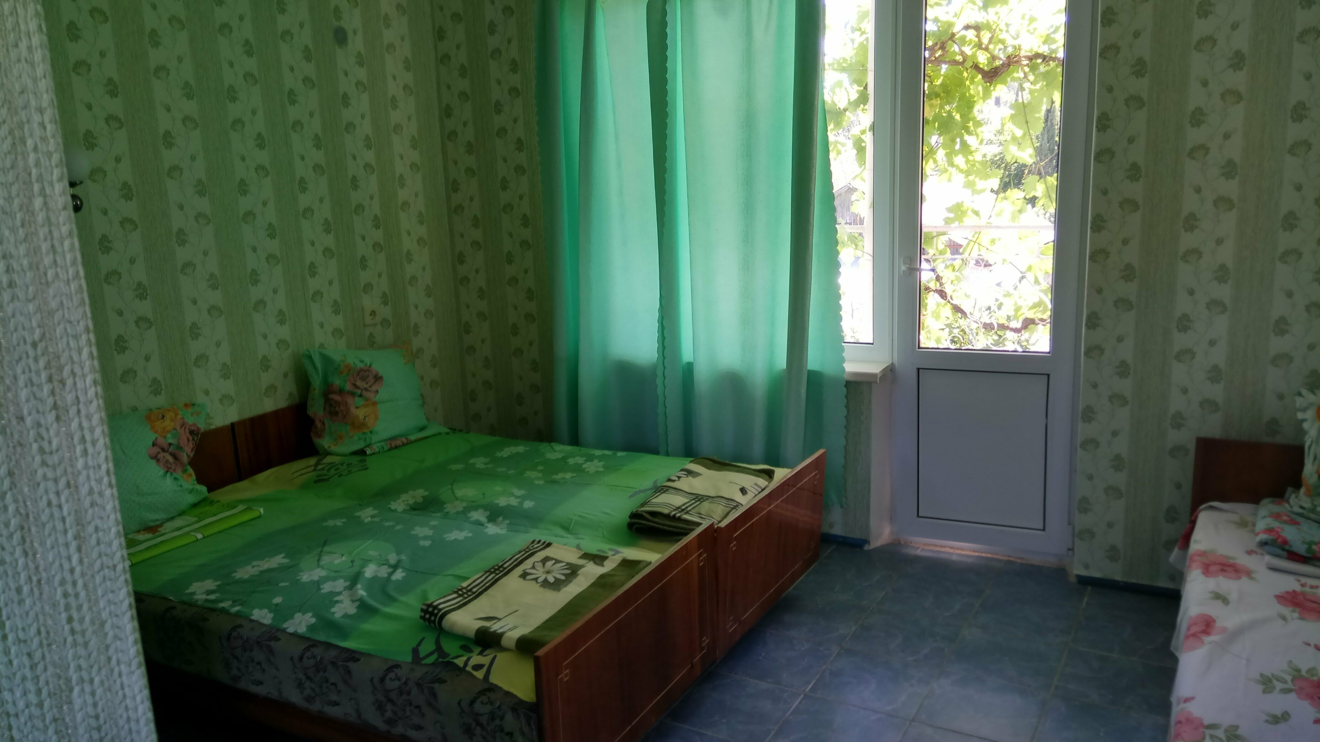 Трехместный номер с видом на море