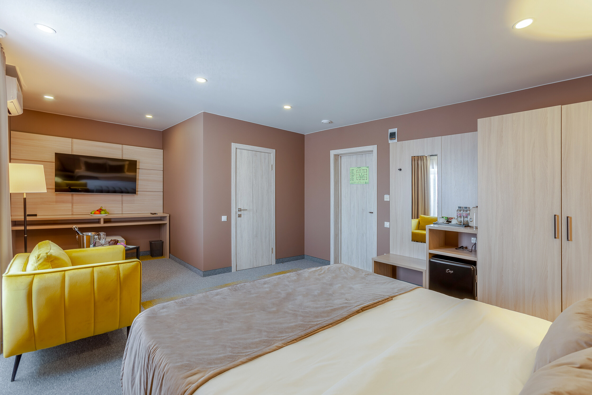 Двухместный номер Делюкс с 1 кроватью или 2 отдельными кроватями