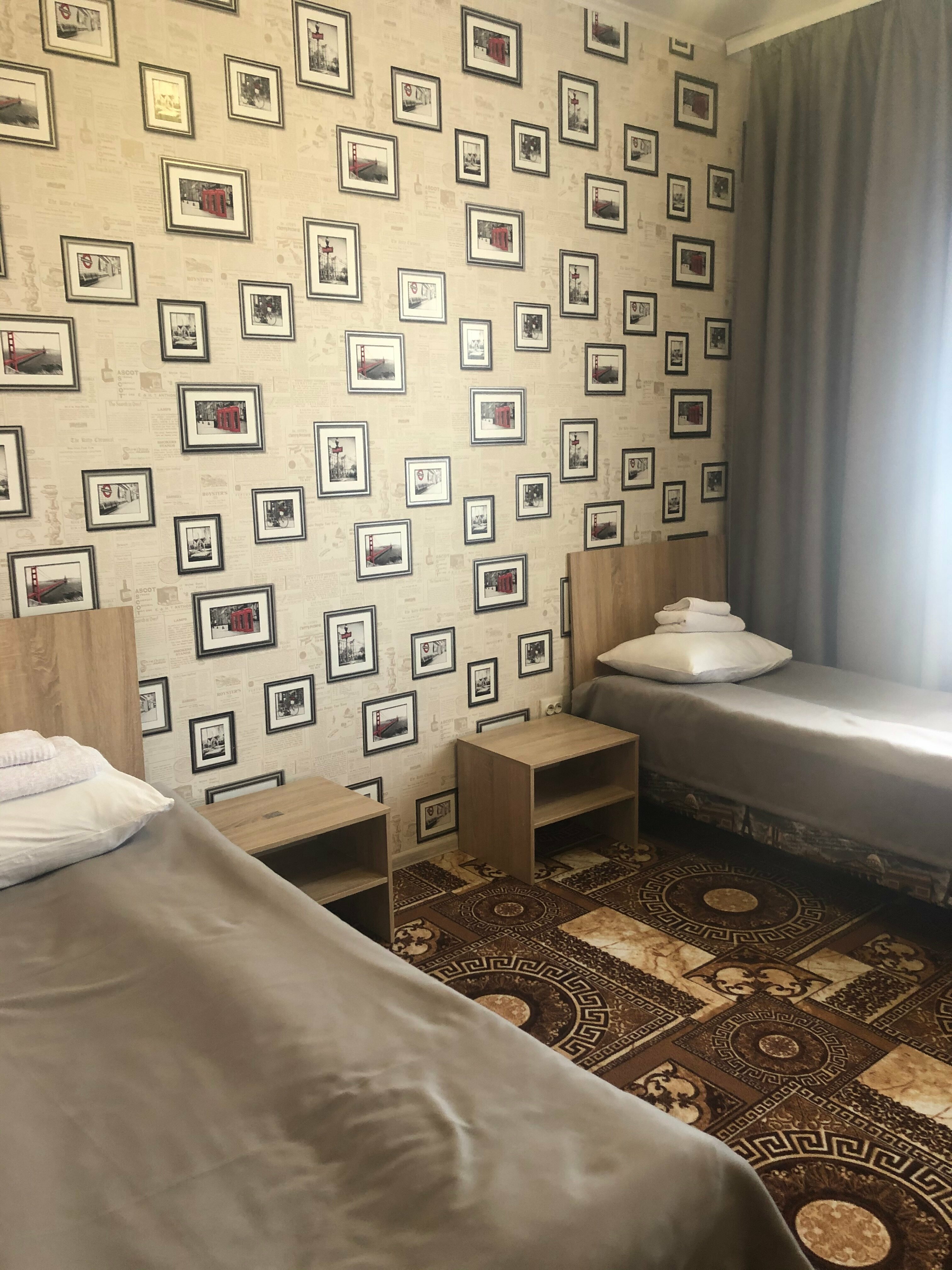 Двухместный номер с 2 двуспальными кроватями