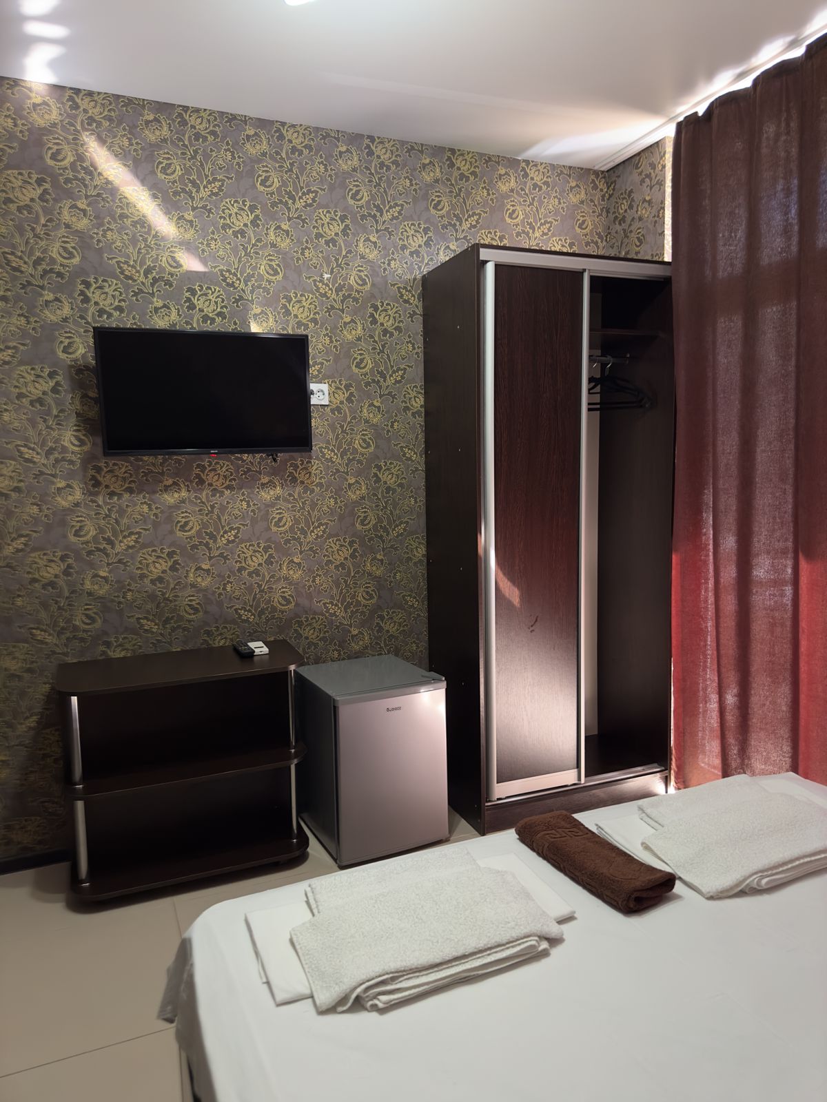 Двухместный номер с 1 кроватью и балконом