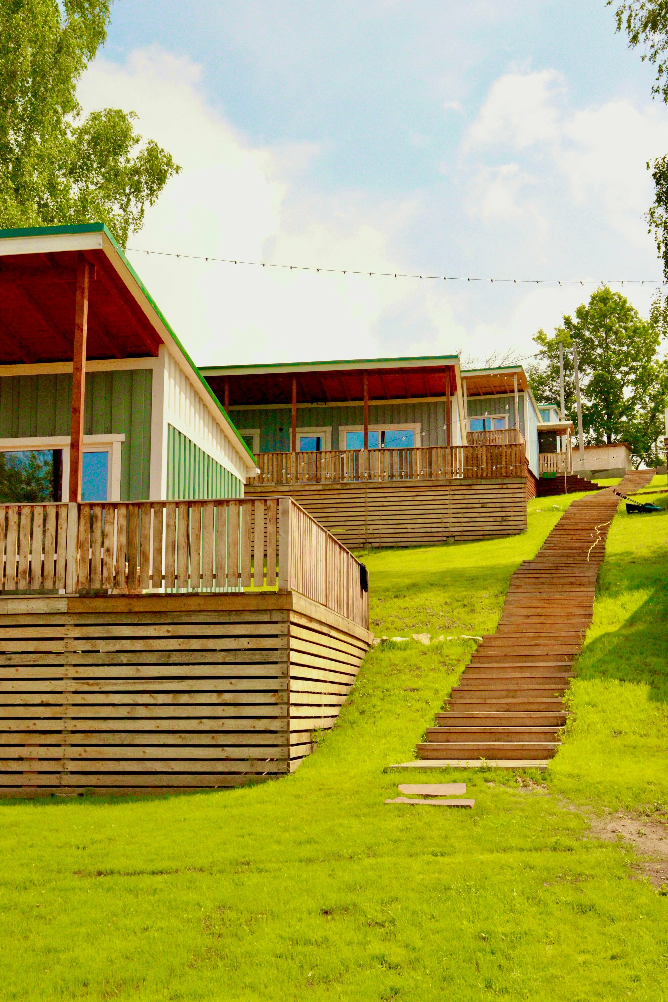 Дом с видом на озеро