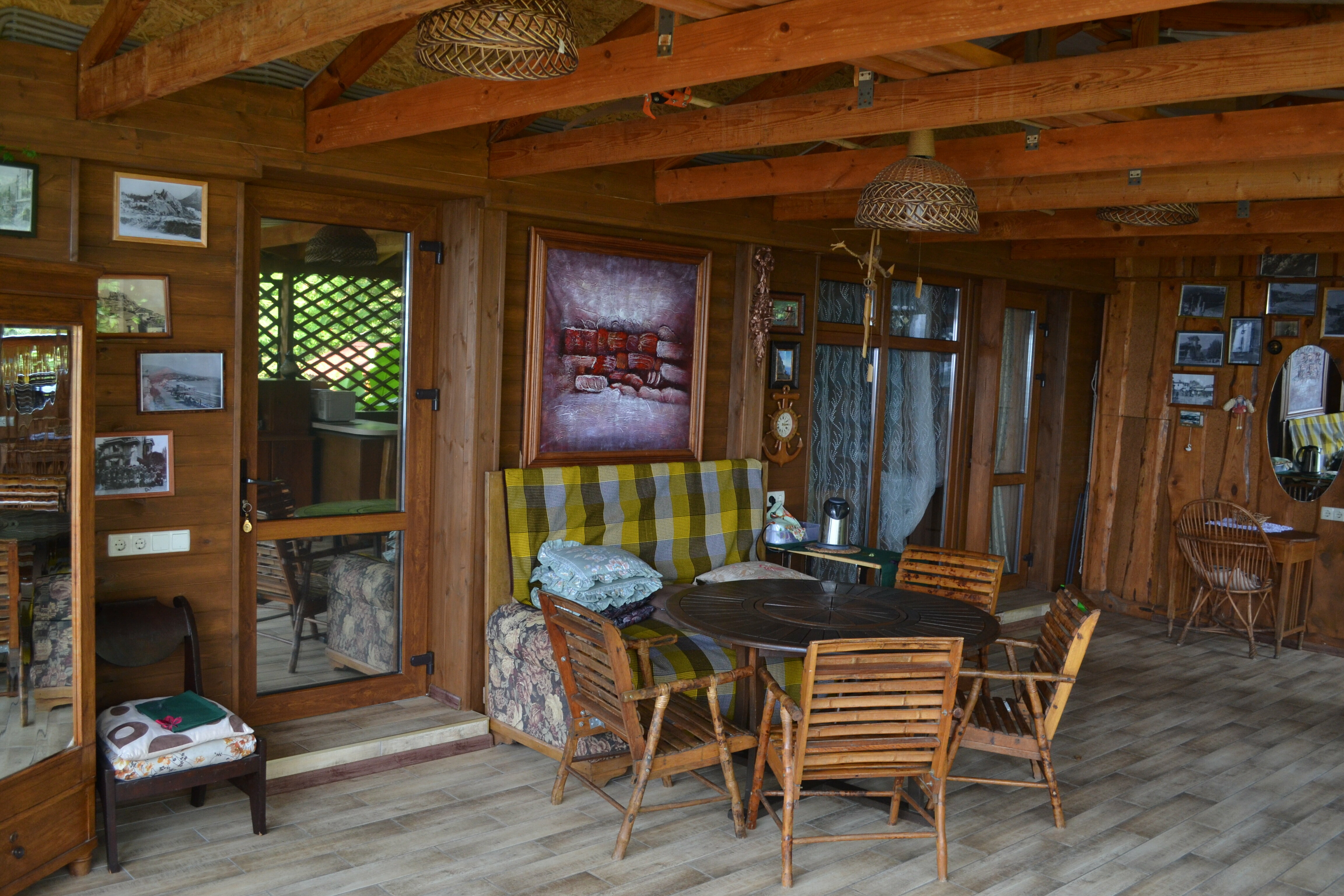 Четырехместный номер с видом на море