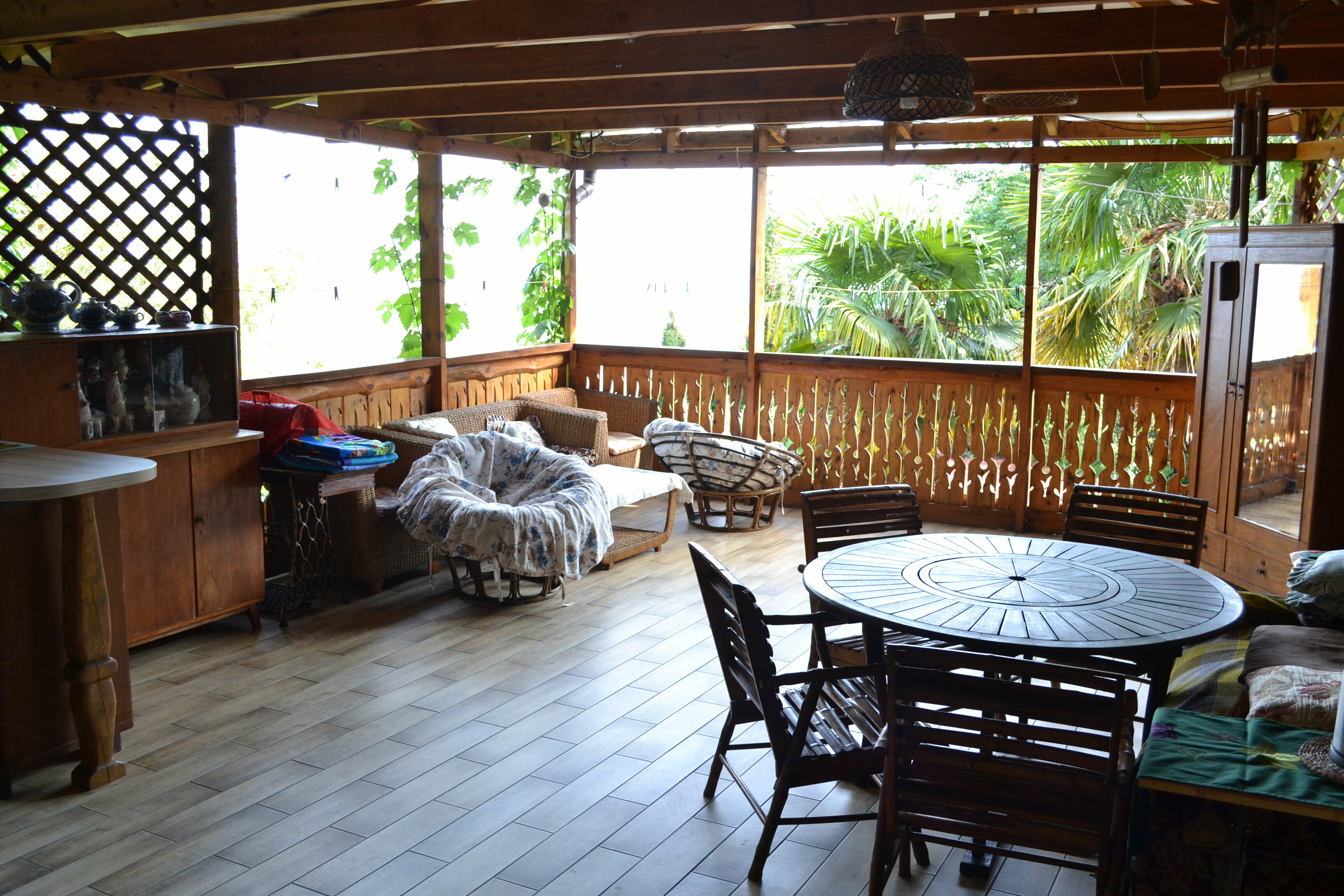 Четырехместный номер с видом на море