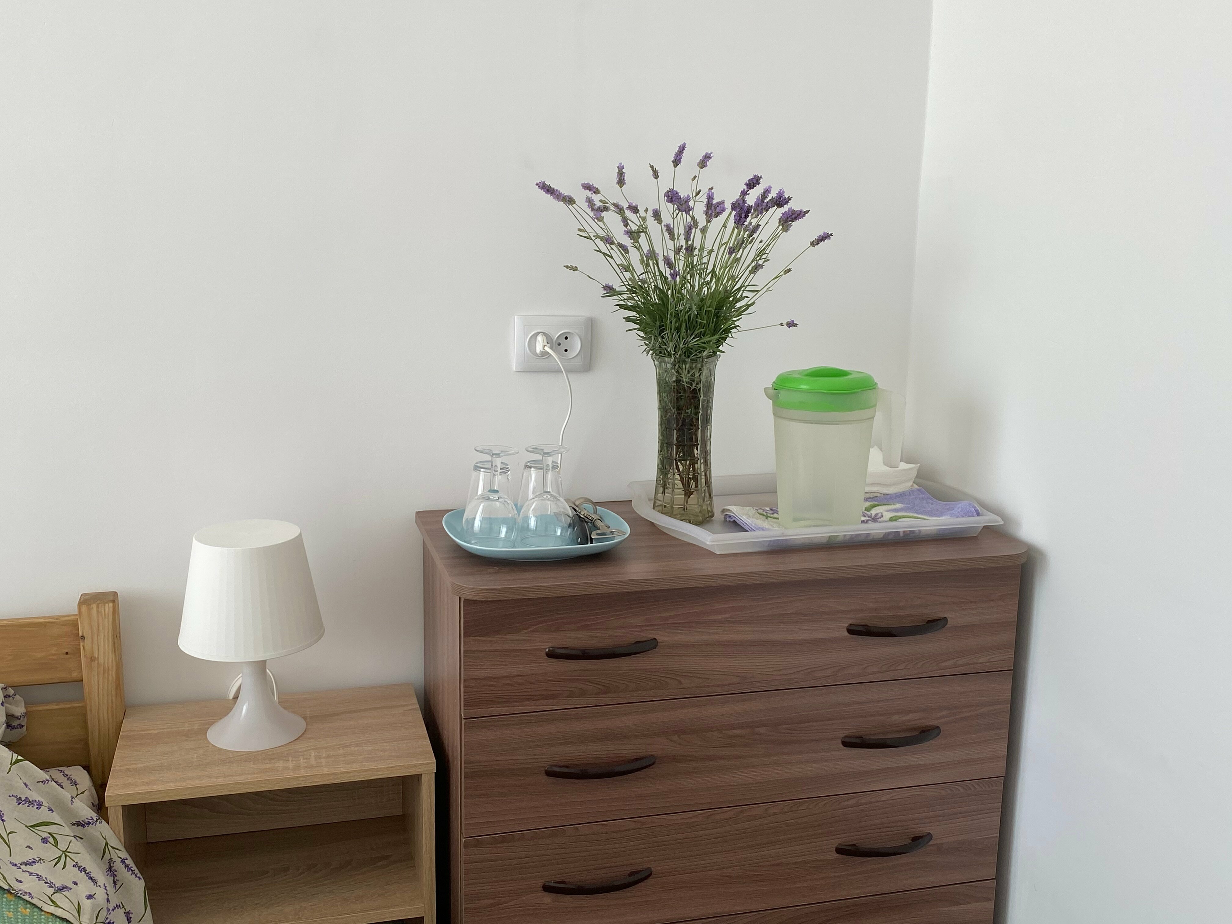 Двухместный номер с 2 отдельными кроватями и балконом