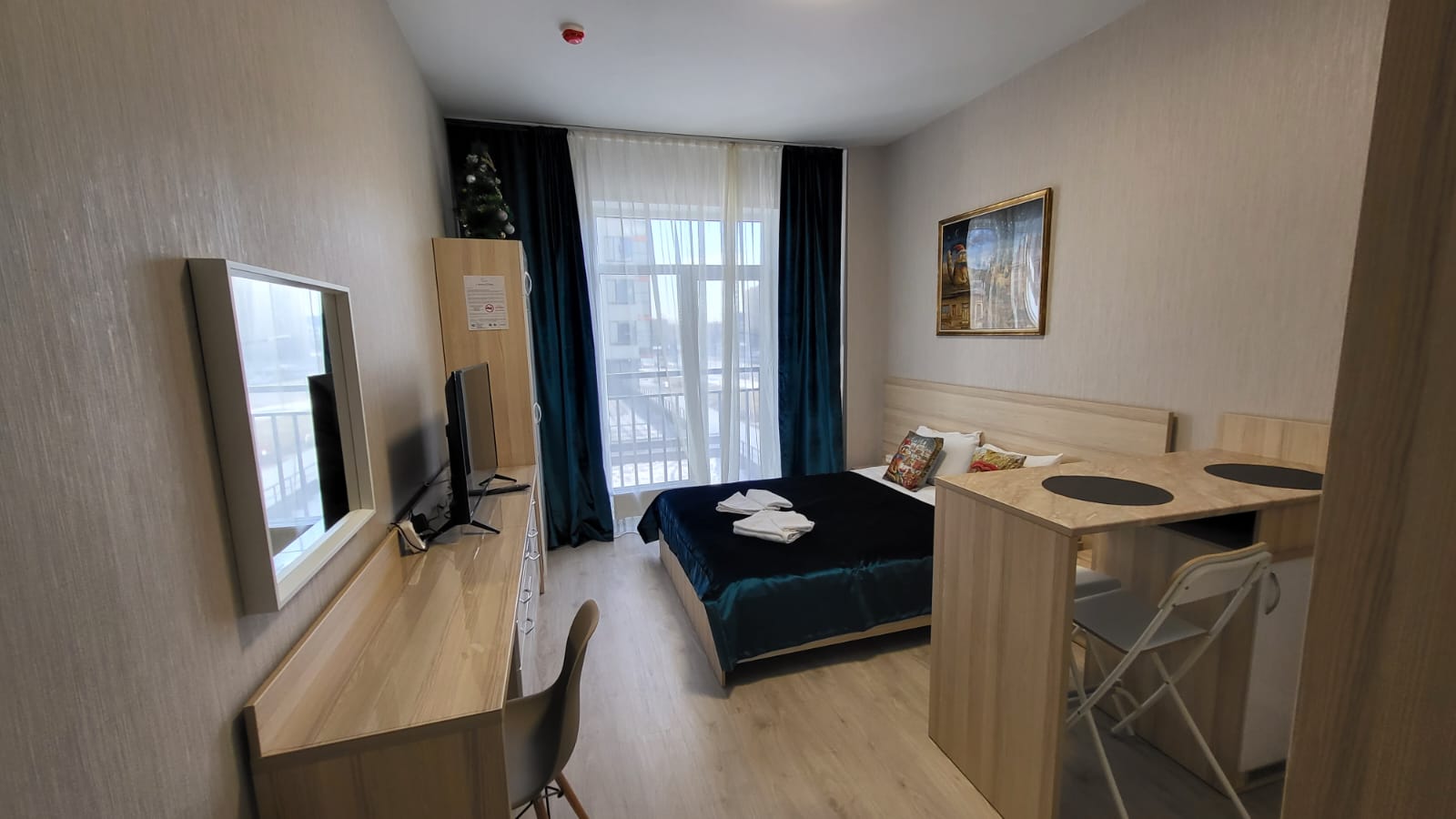 Двухместный номер с 1 кроватью