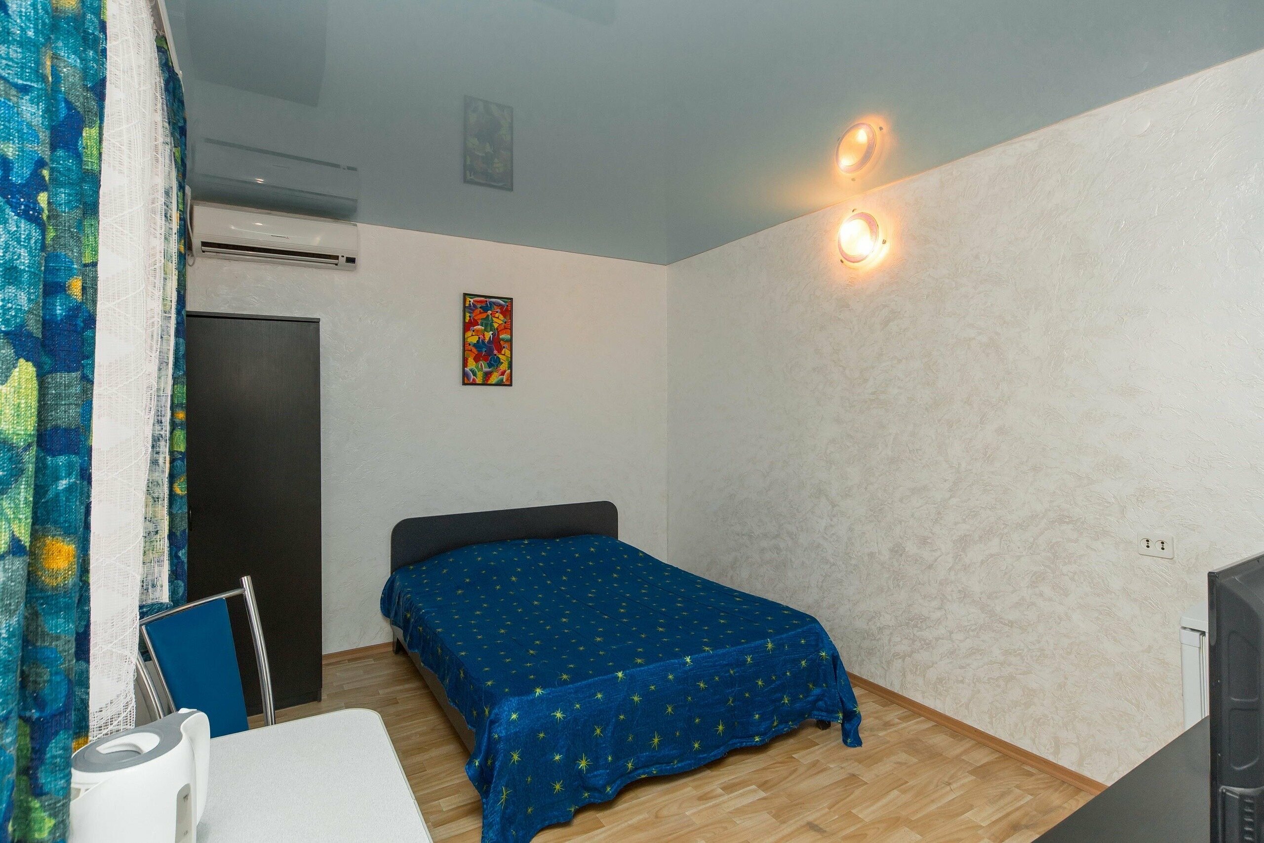 Двухместный номер с 1 кроватью и балконом