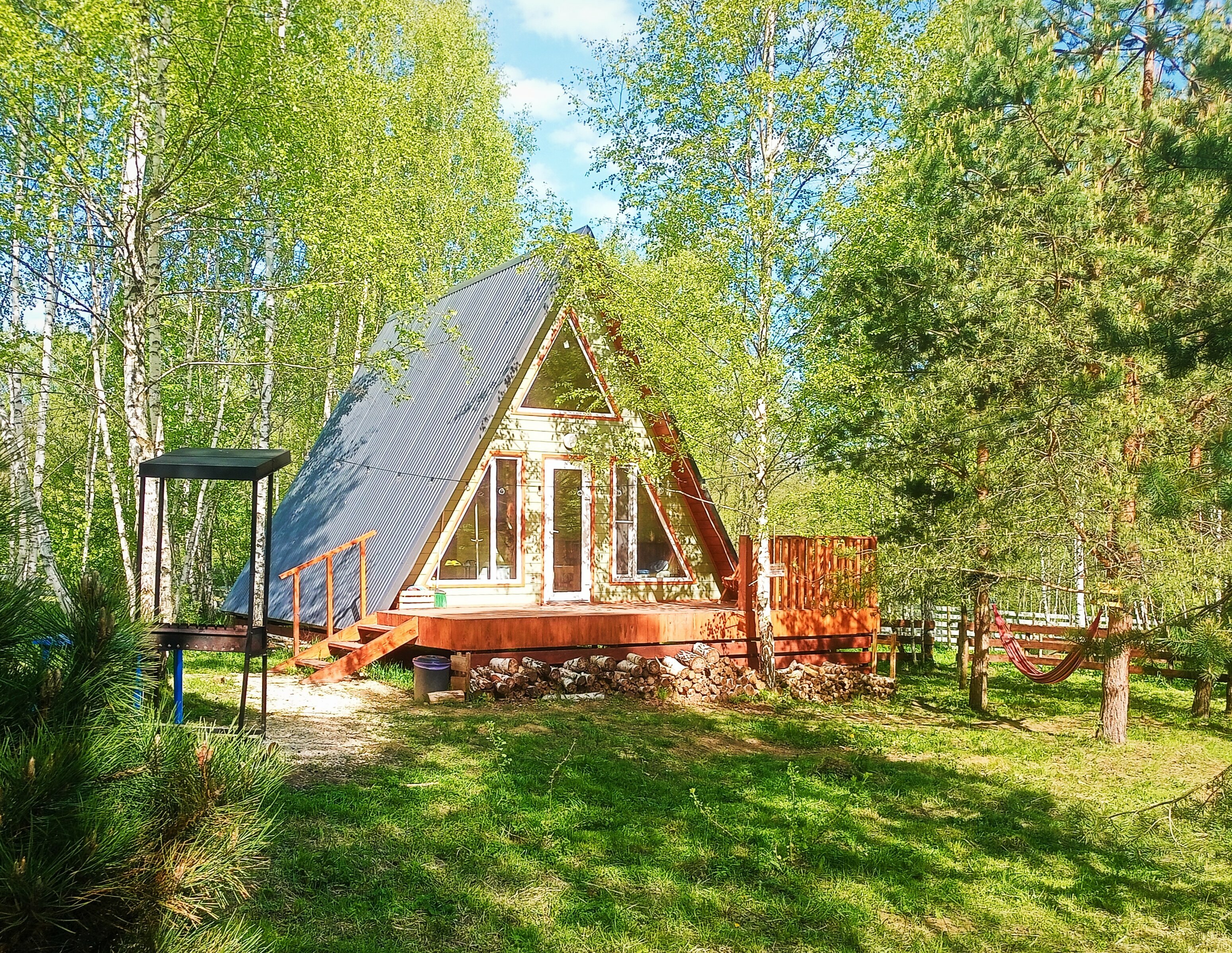 Дом с видом на лес