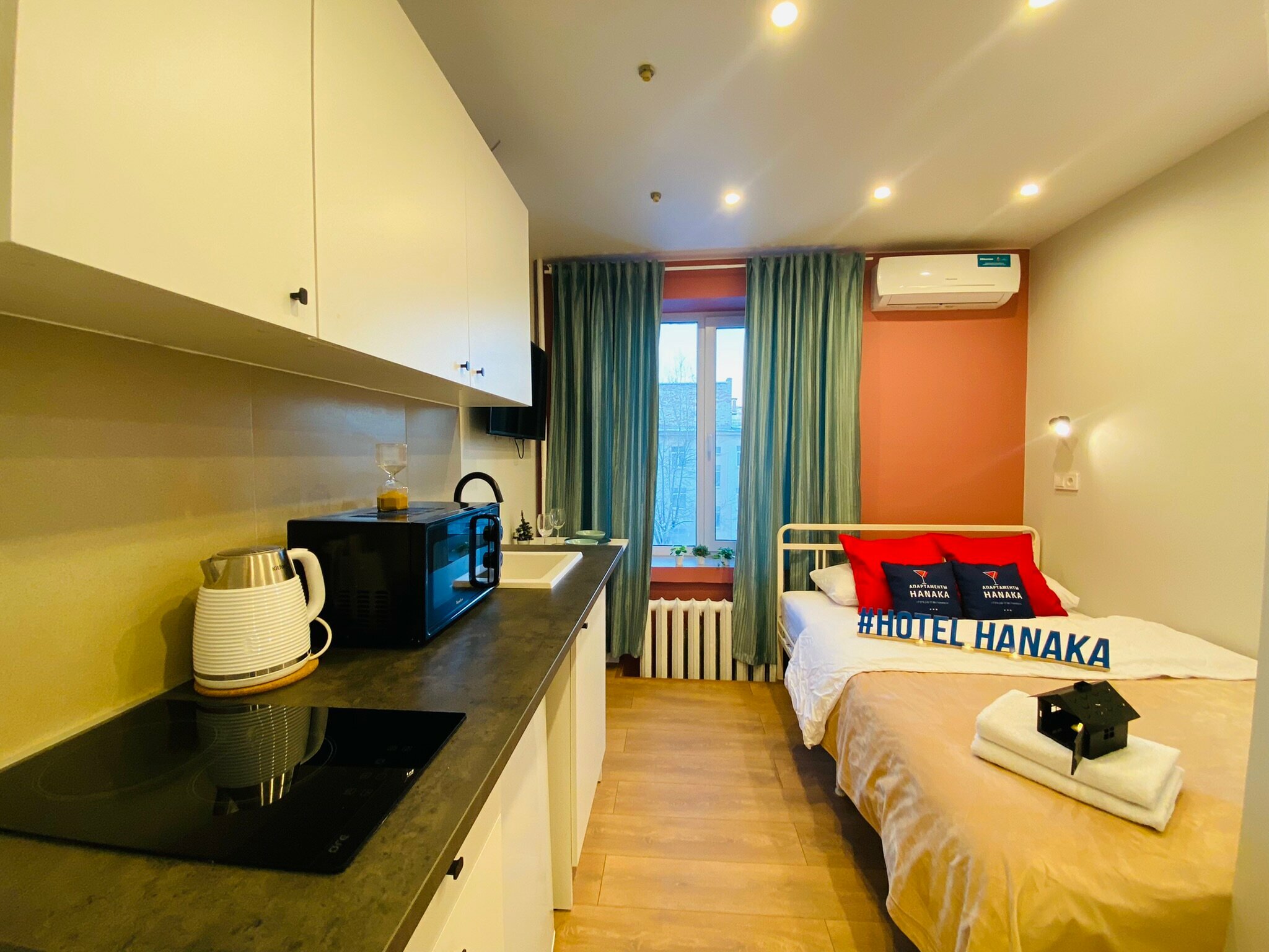 Небольшой двухместный номер с 1 кроватью