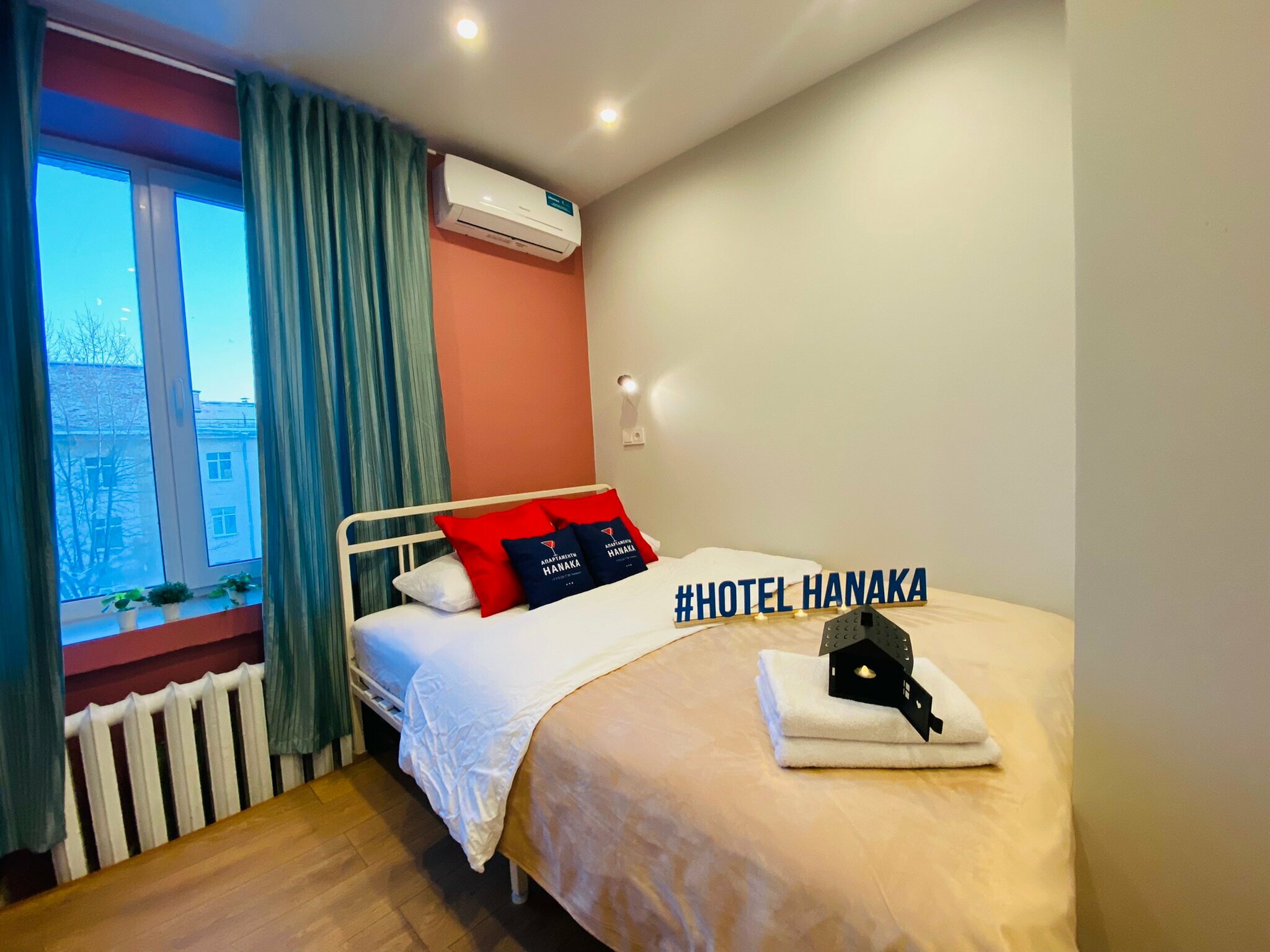 Небольшой двухместный номер с 1 кроватью