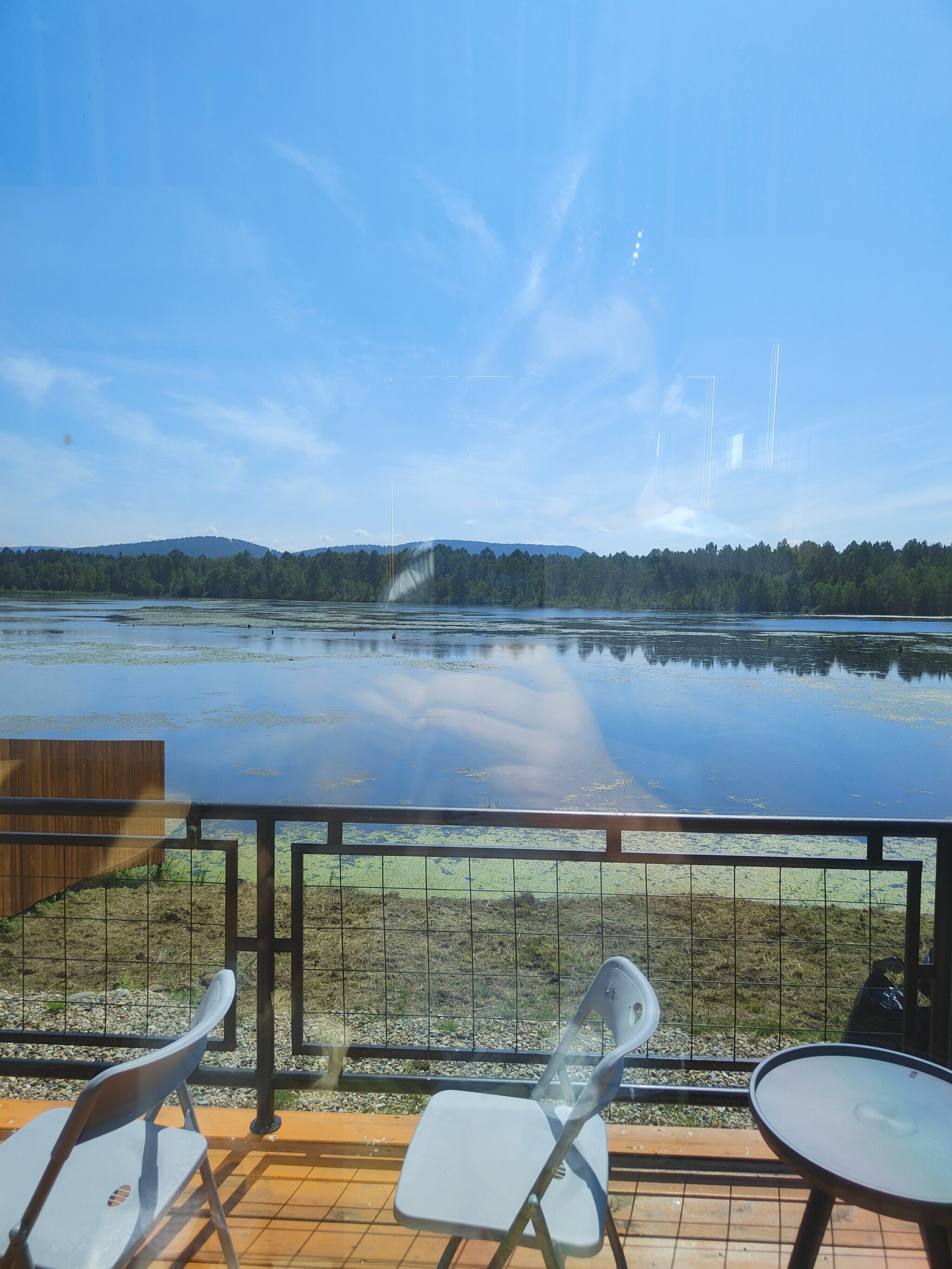 Двухместный номер с 1 кроватью и видом на озеро