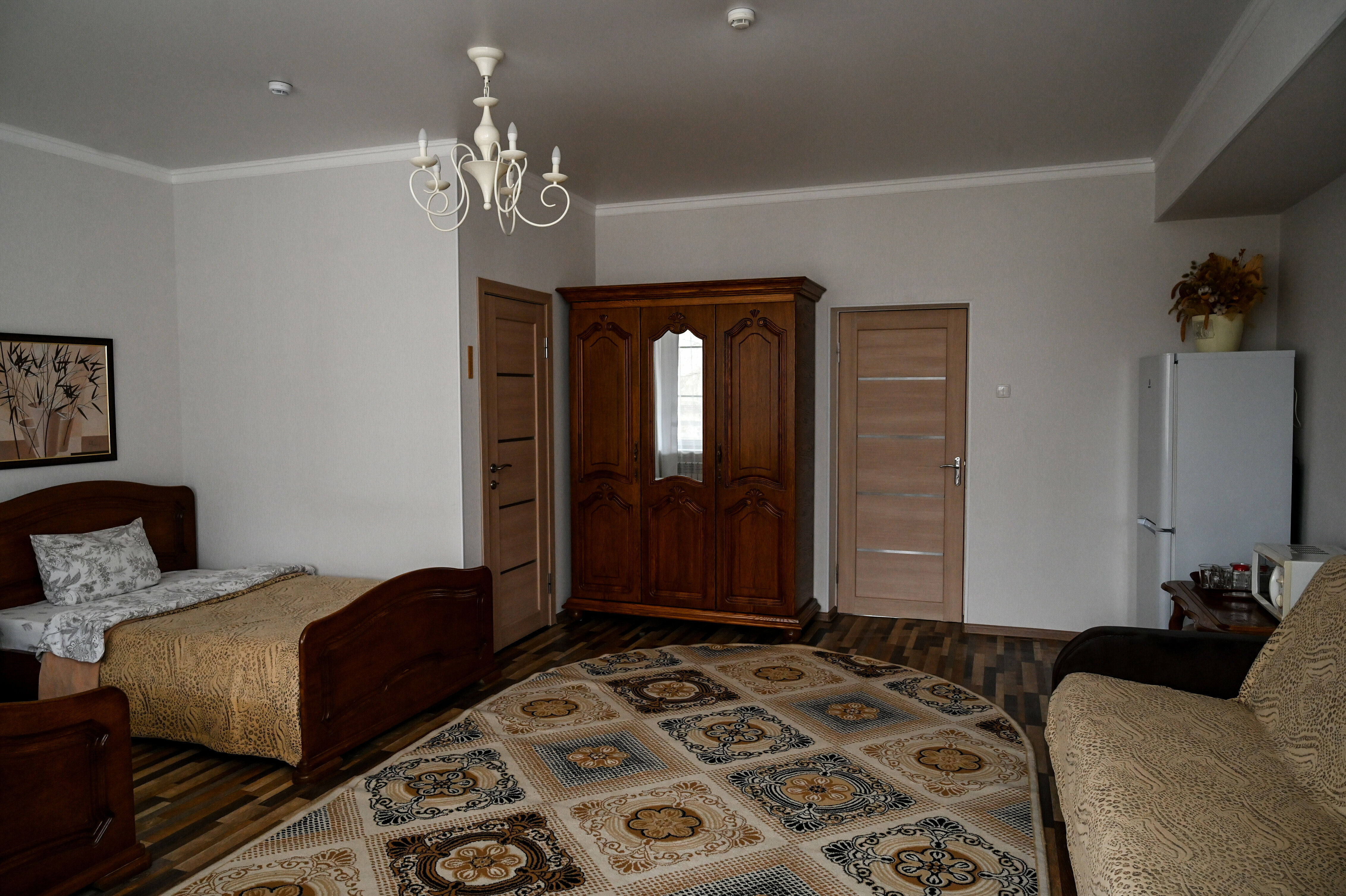 Двухместный номер с 2 отдельными кроватями и балконом