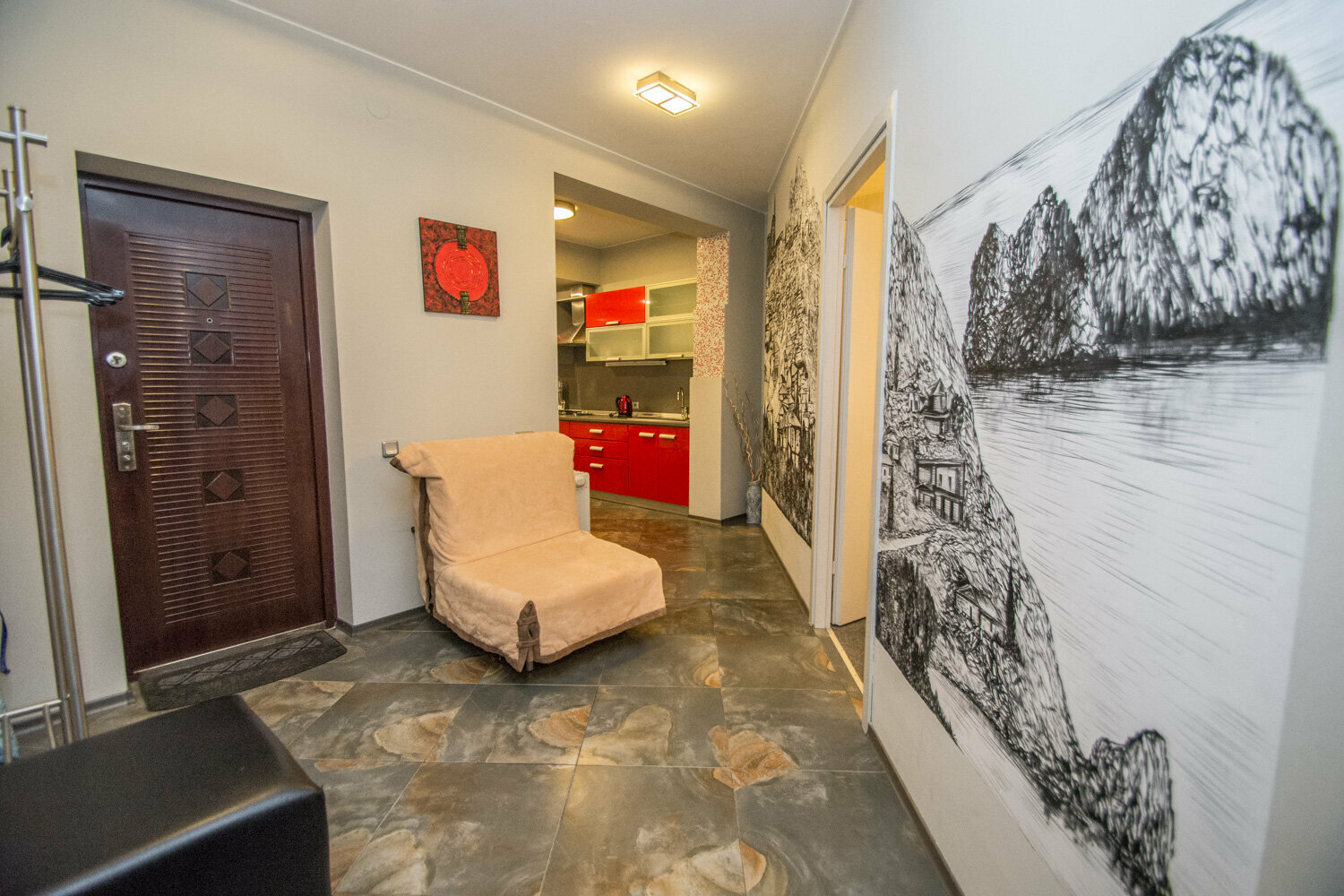 Четырехместный номер с балконом