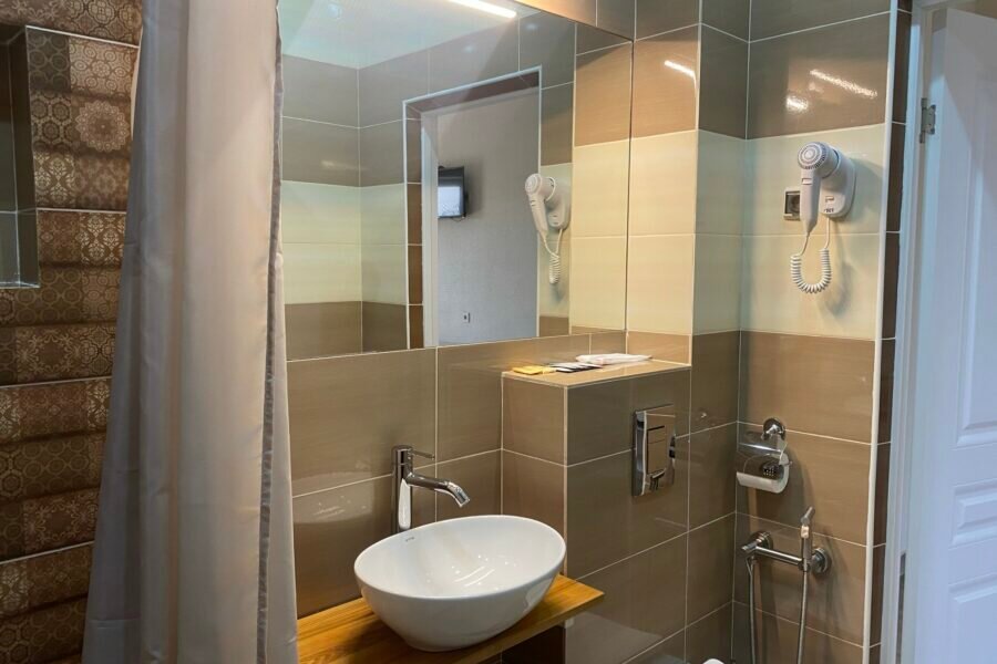 Двухместный номер Делюкс с 1 кроватью и балконом