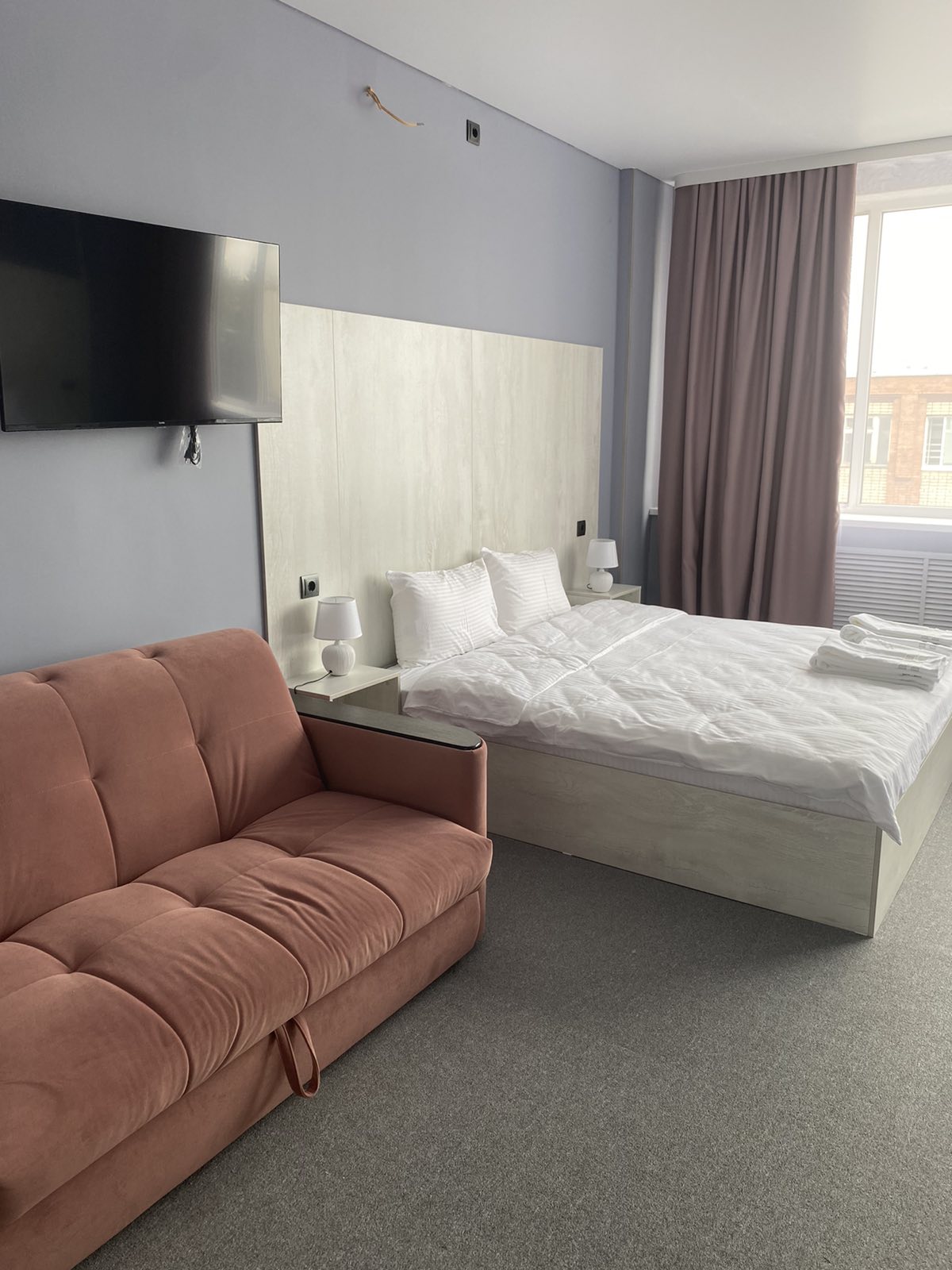 Двухместный номер с 2 двуспальными кроватями