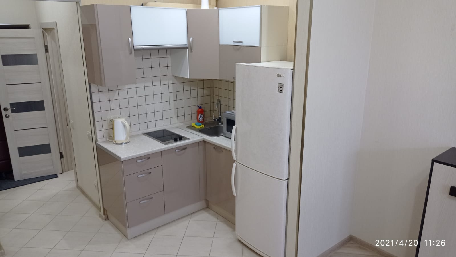 Студия четырехместная с ванной