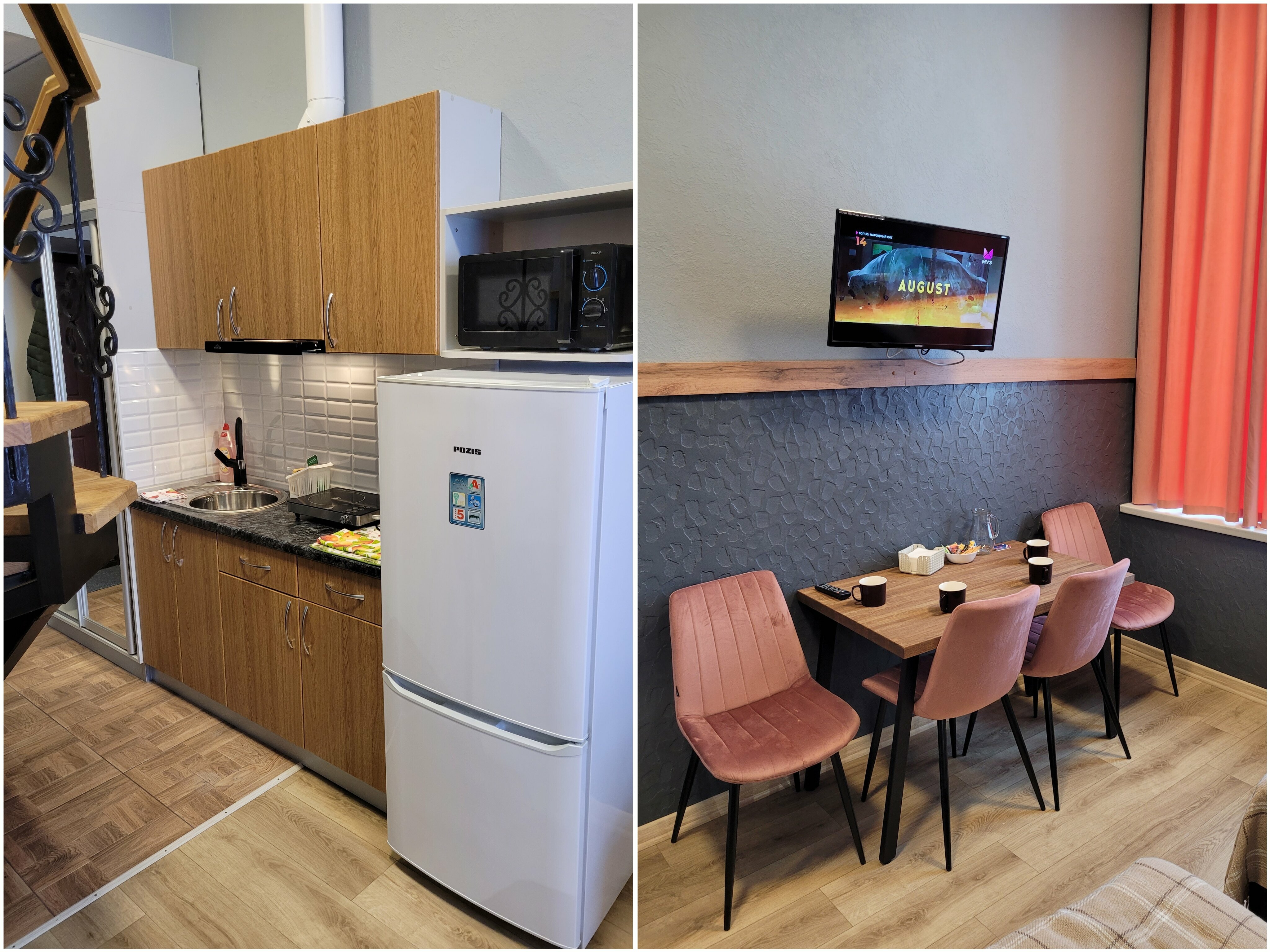 Четырехместный номер с видом на горы