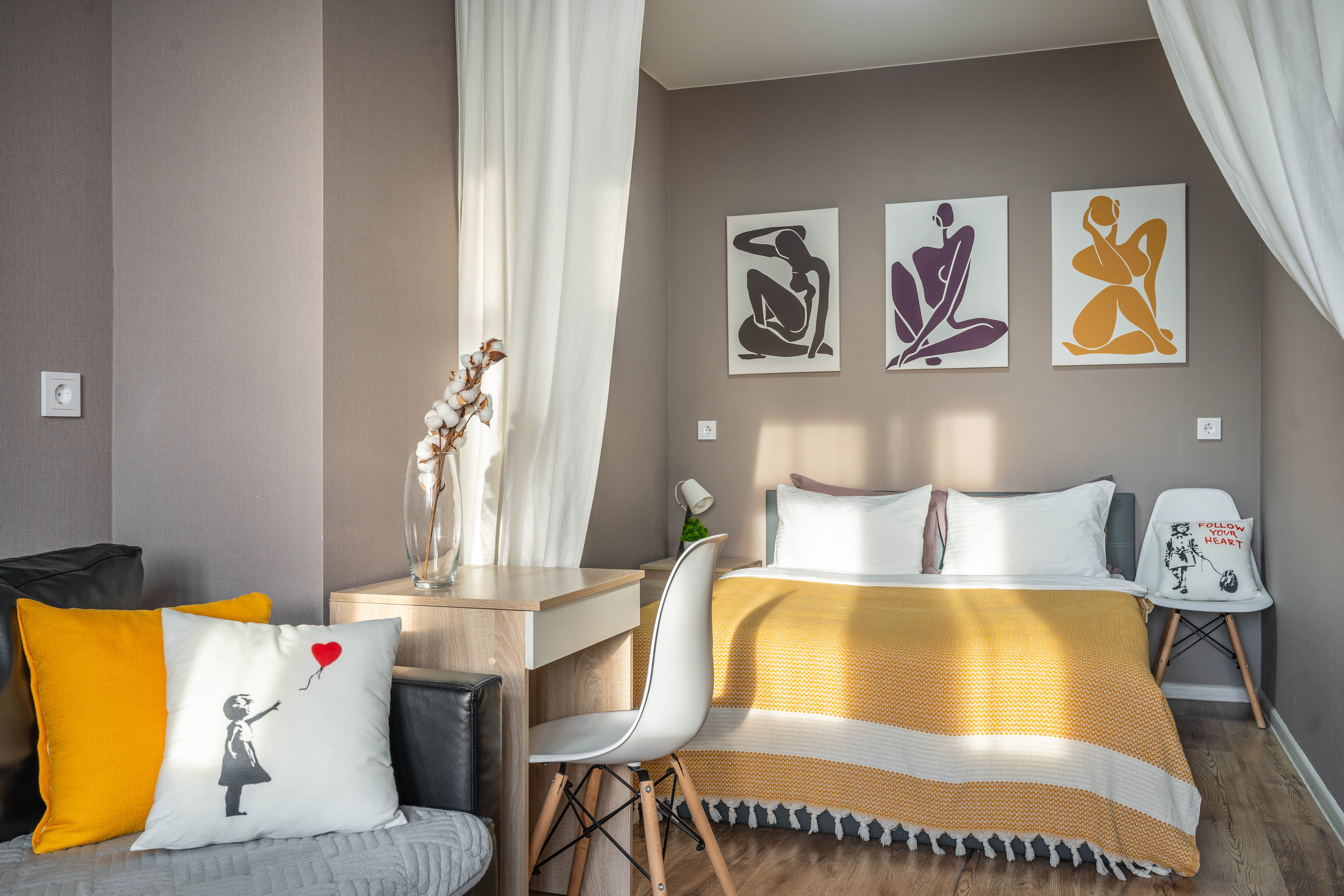 Большой двухместный номер с 1 кроватью