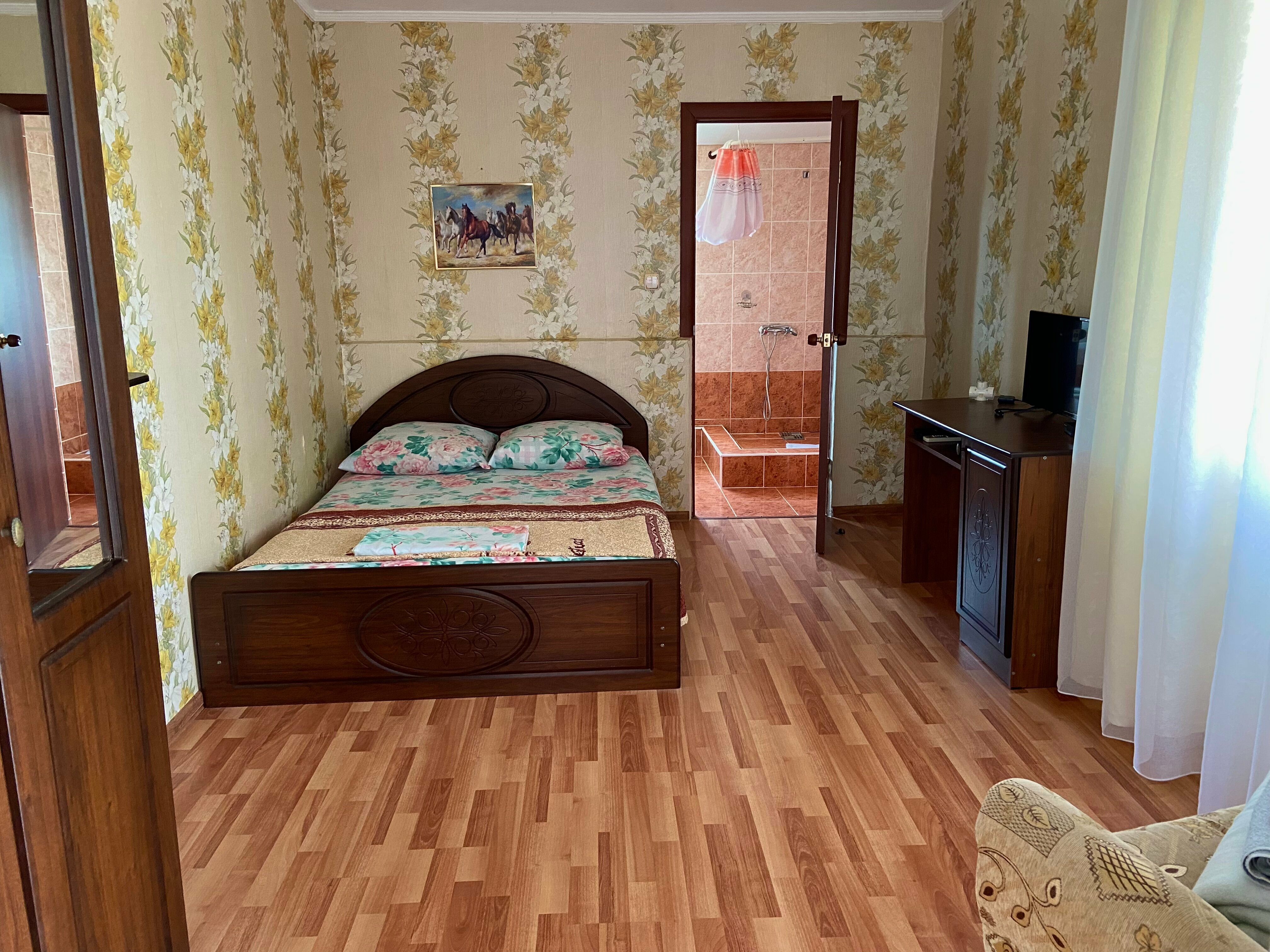 Двухместный номер Делюкс с 1 кроватью и душем